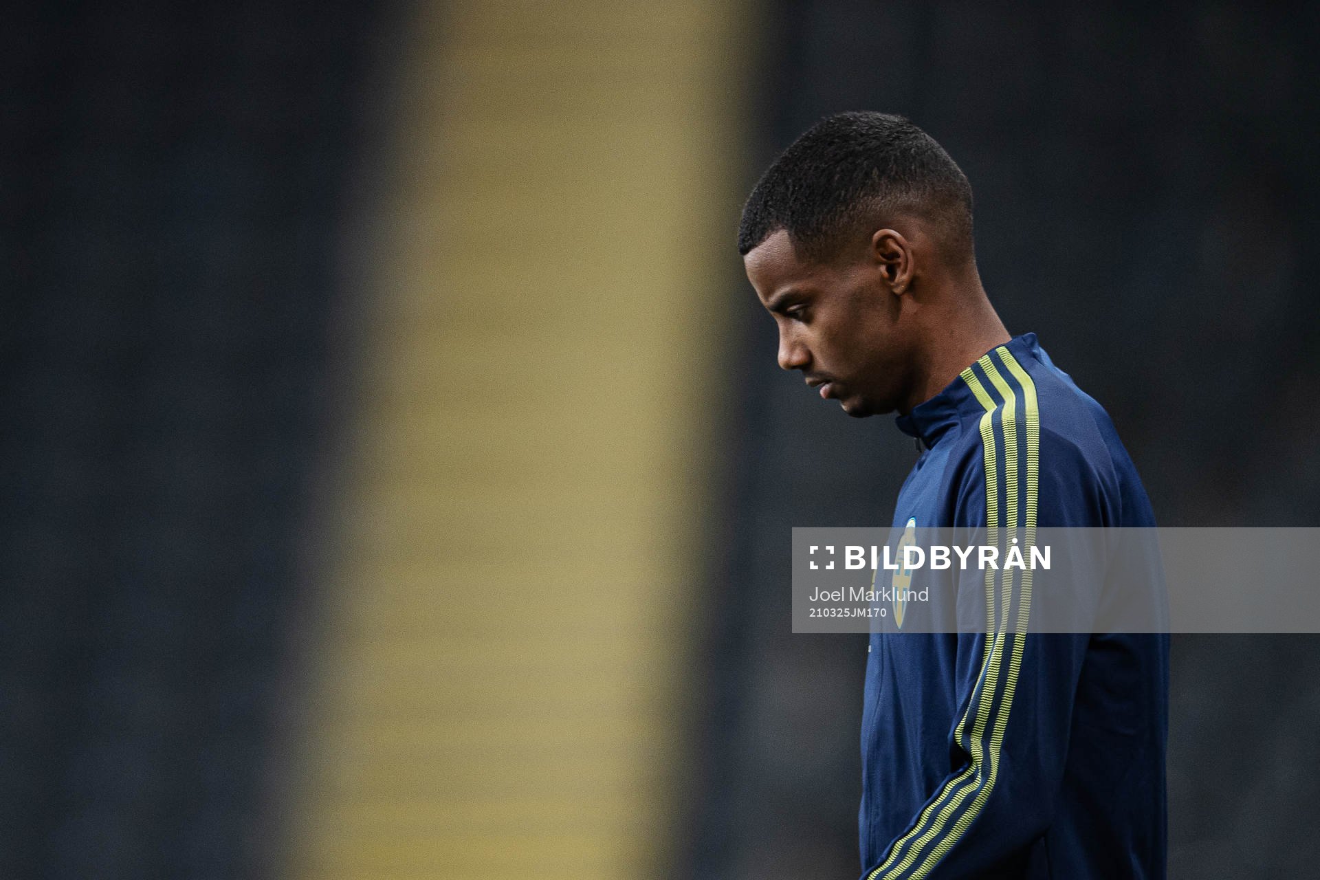 Alexander Isak of Sweden