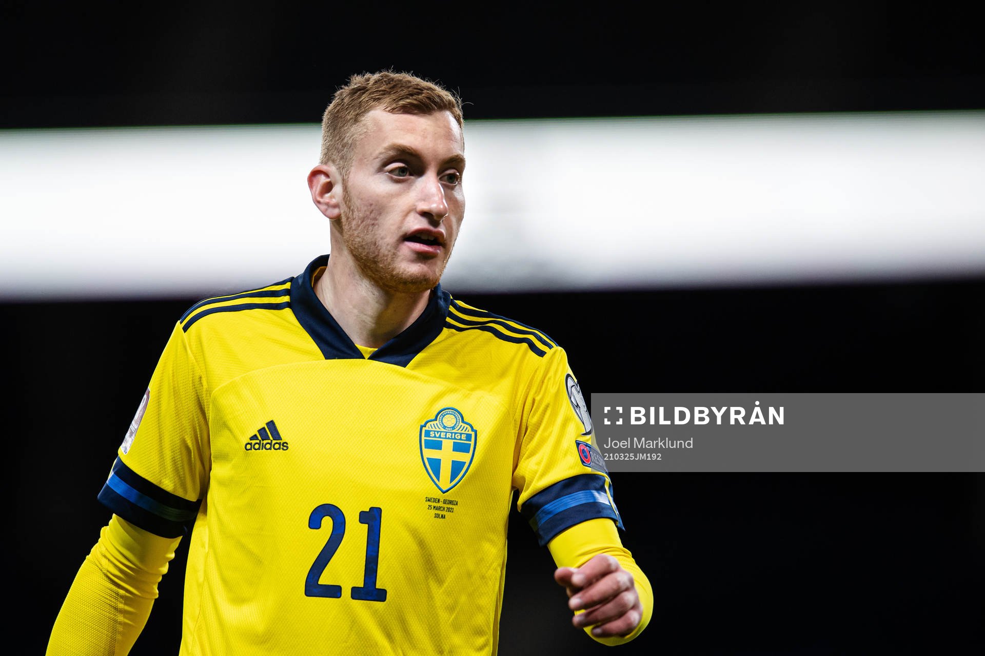 Dejan Kulusevski of Sweden