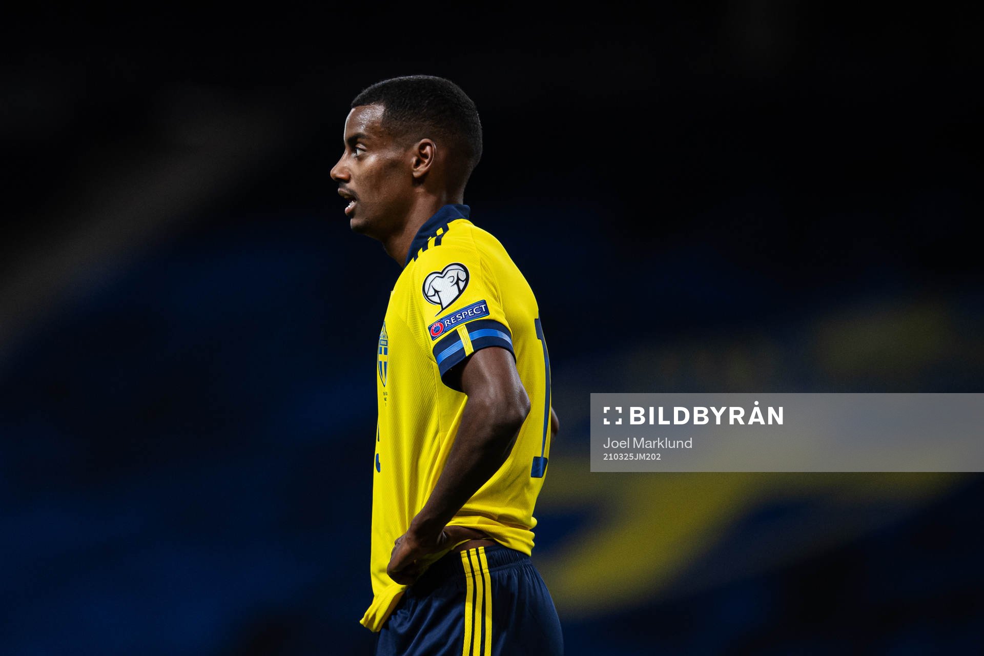 Alexander Isak of Sweden