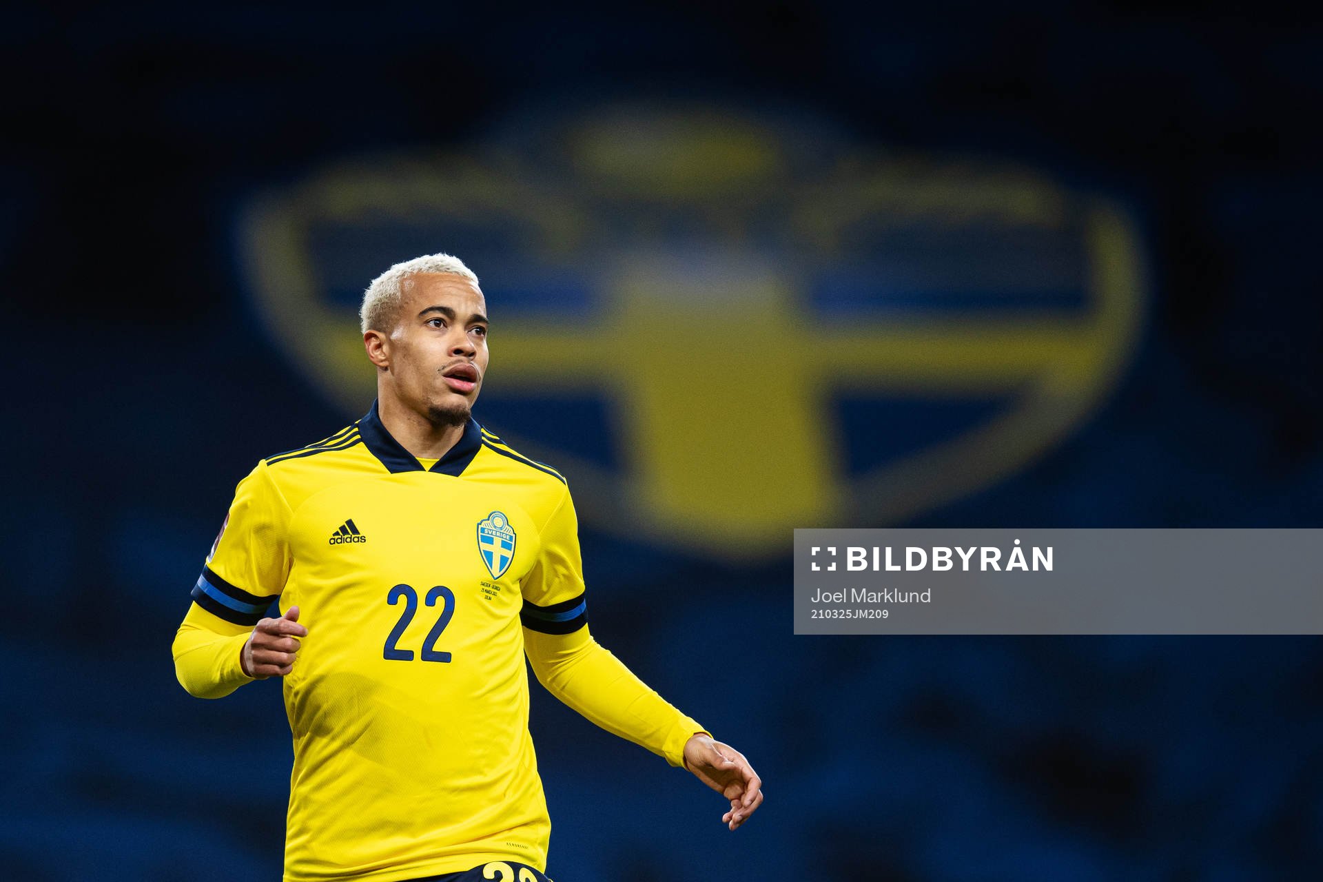 Robin Quaison of Sweden