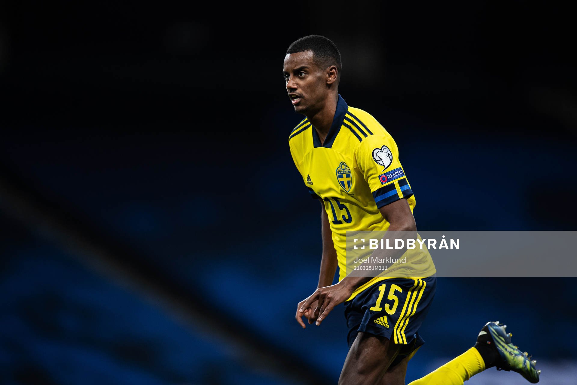 Alexander Isak of Sweden