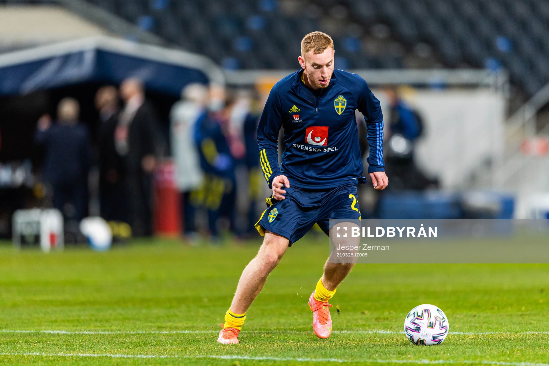 Dejan Kulusevski of Sweden
