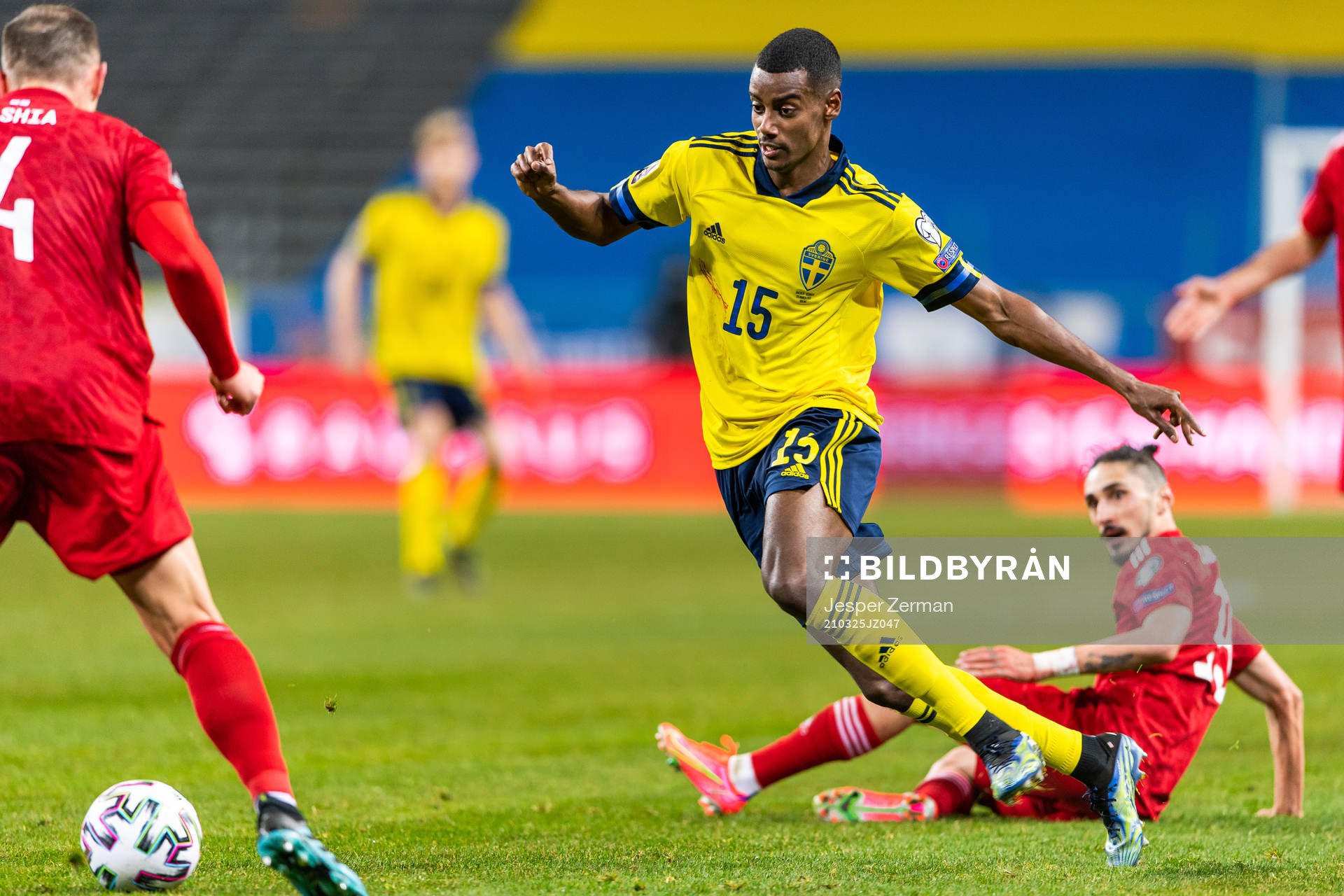 Alexander Isak of Sweden