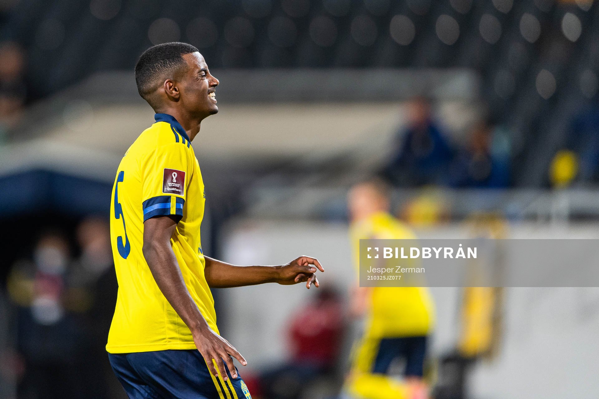 Alexander Isak of Sweden looks dejected
