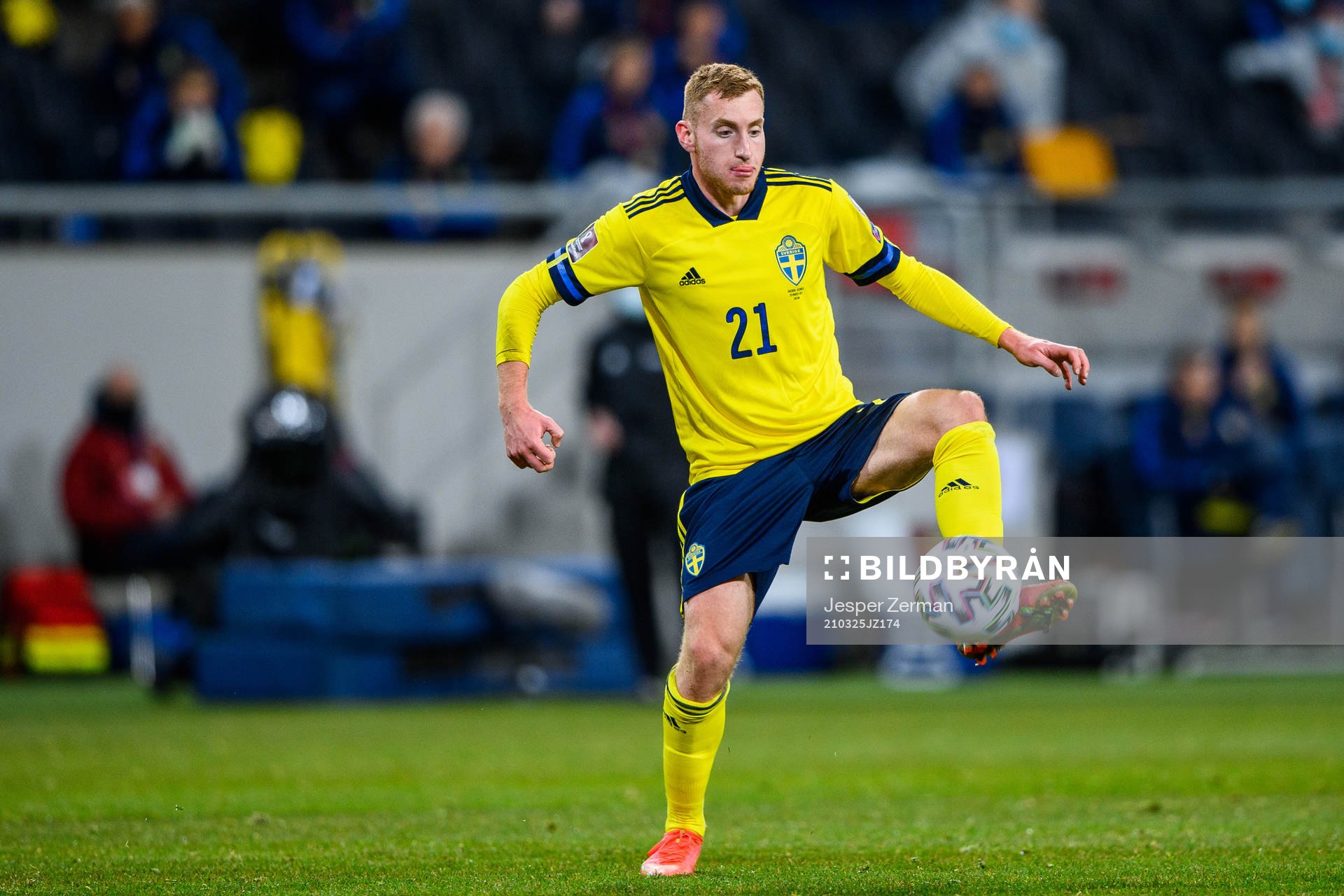 Dejan Kulusevski of Sweden