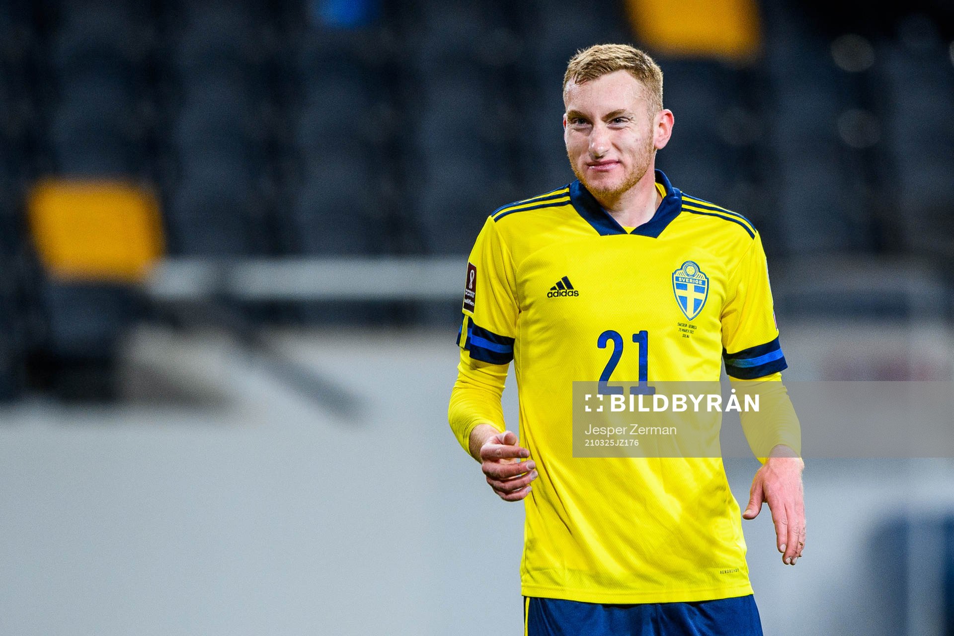 Dejan Kulusevski of Sweden