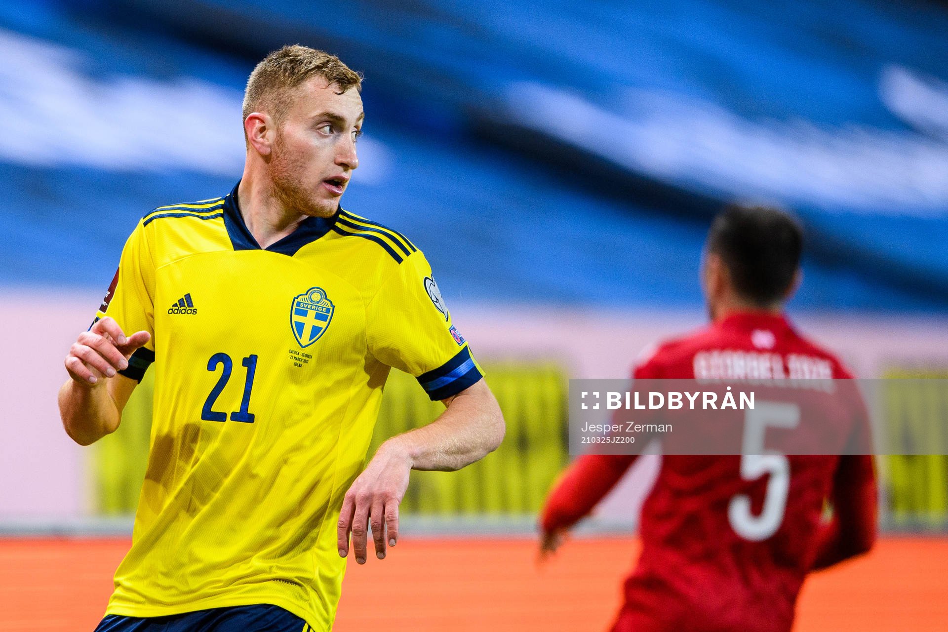 Dejan Kulusevski of Sweden