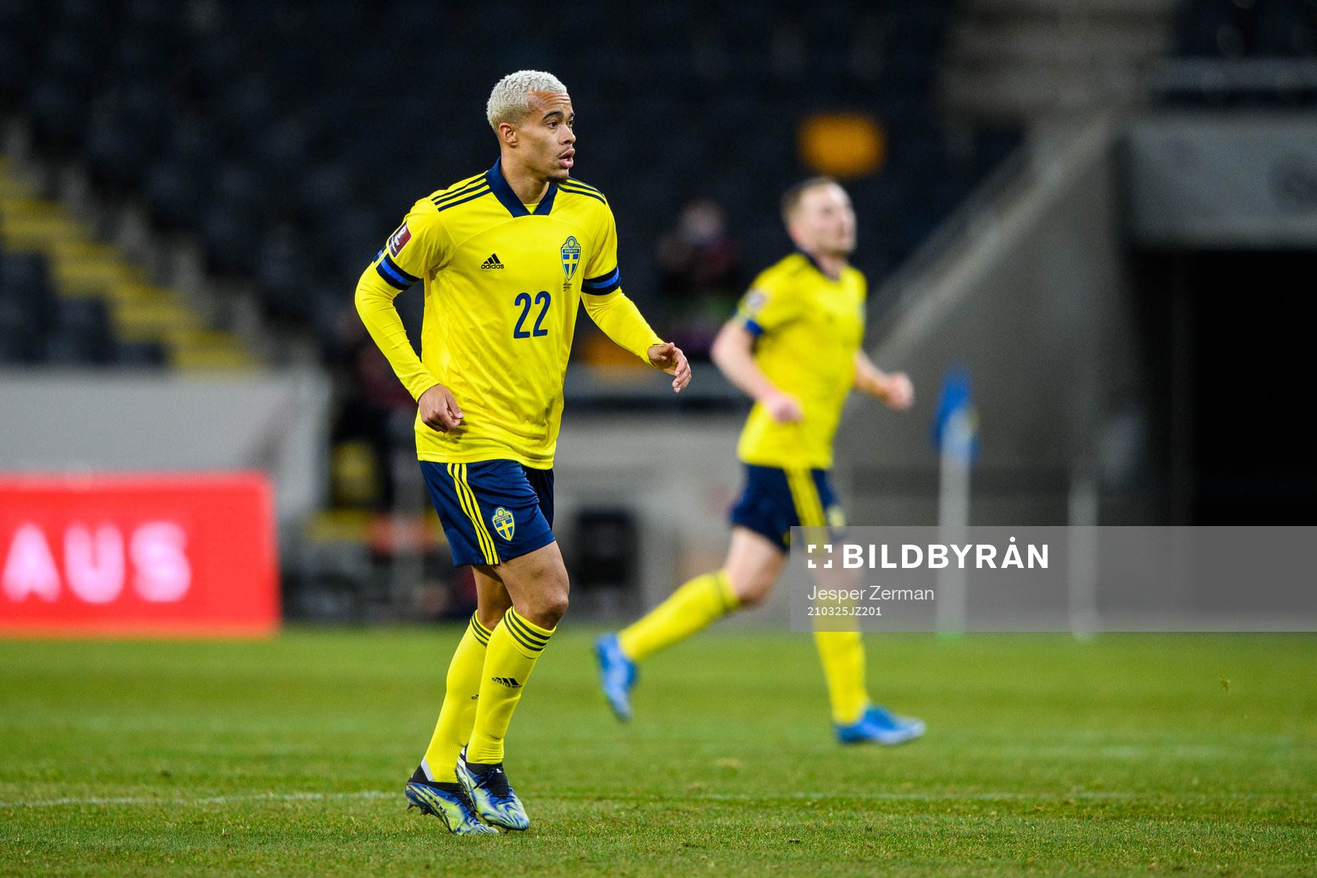 Robin Quaison of Sweden