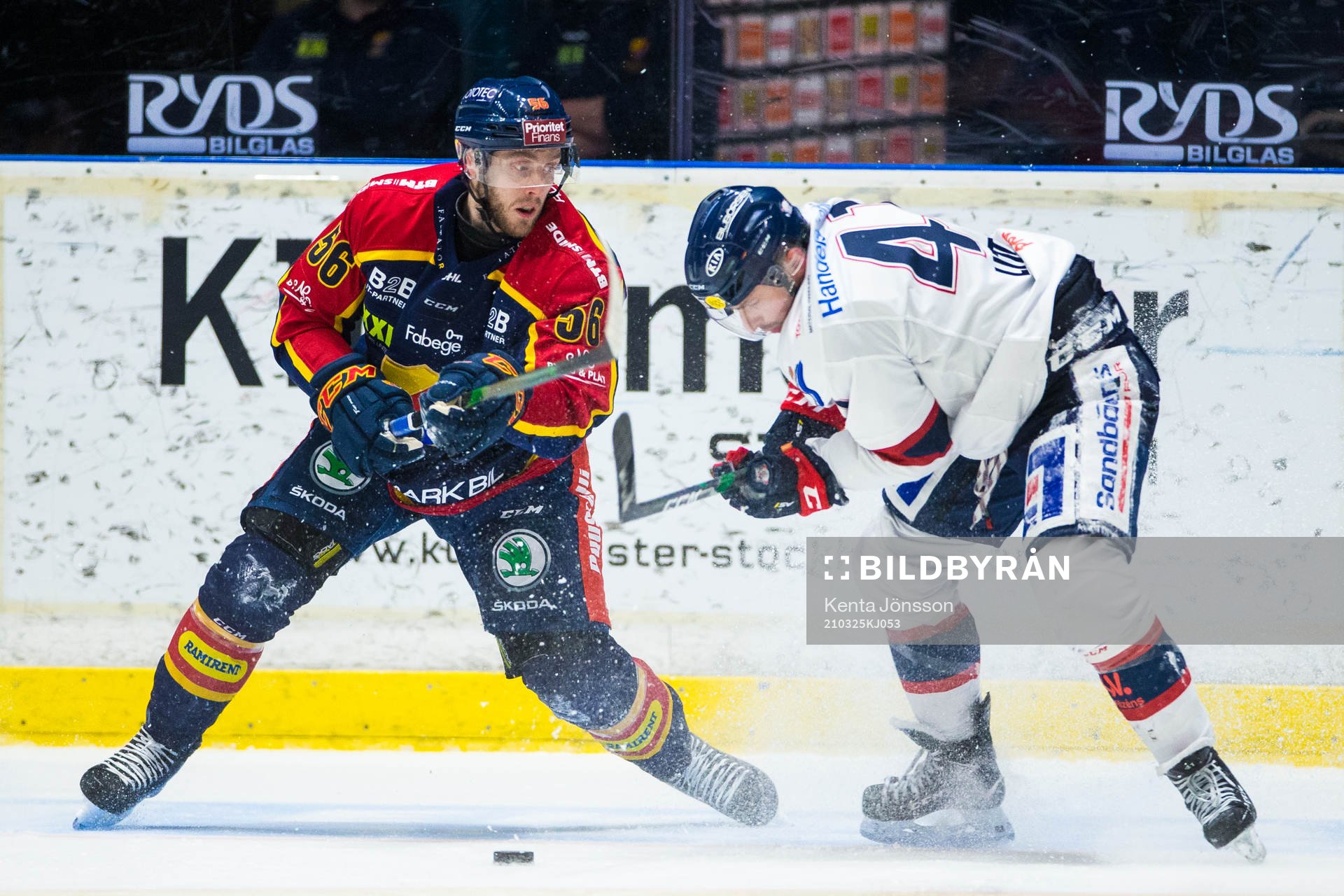 Djurgårdens Robin Norell och Linköpings Broc Little