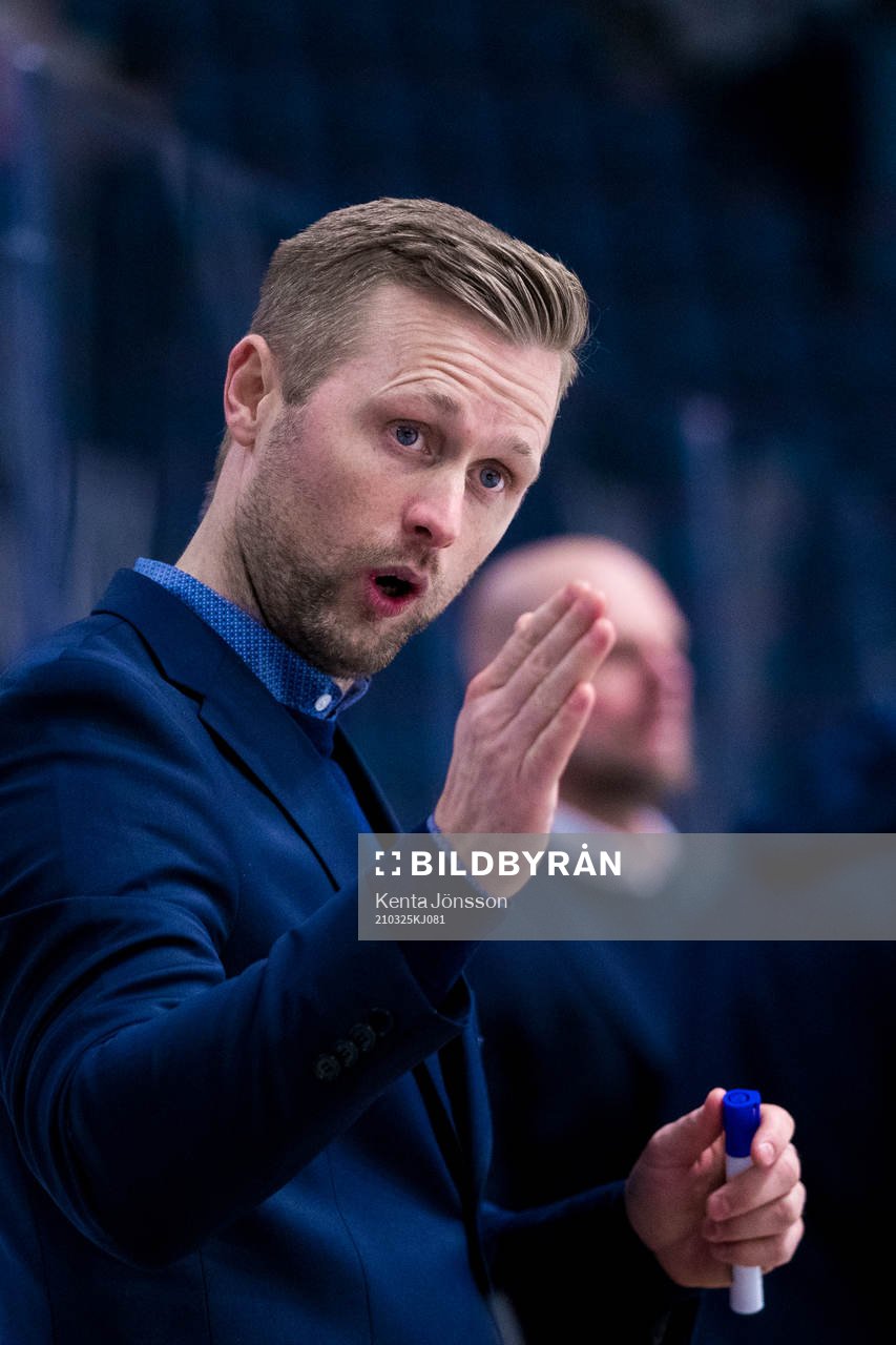 Linköpings tränare Daniel Eriksson