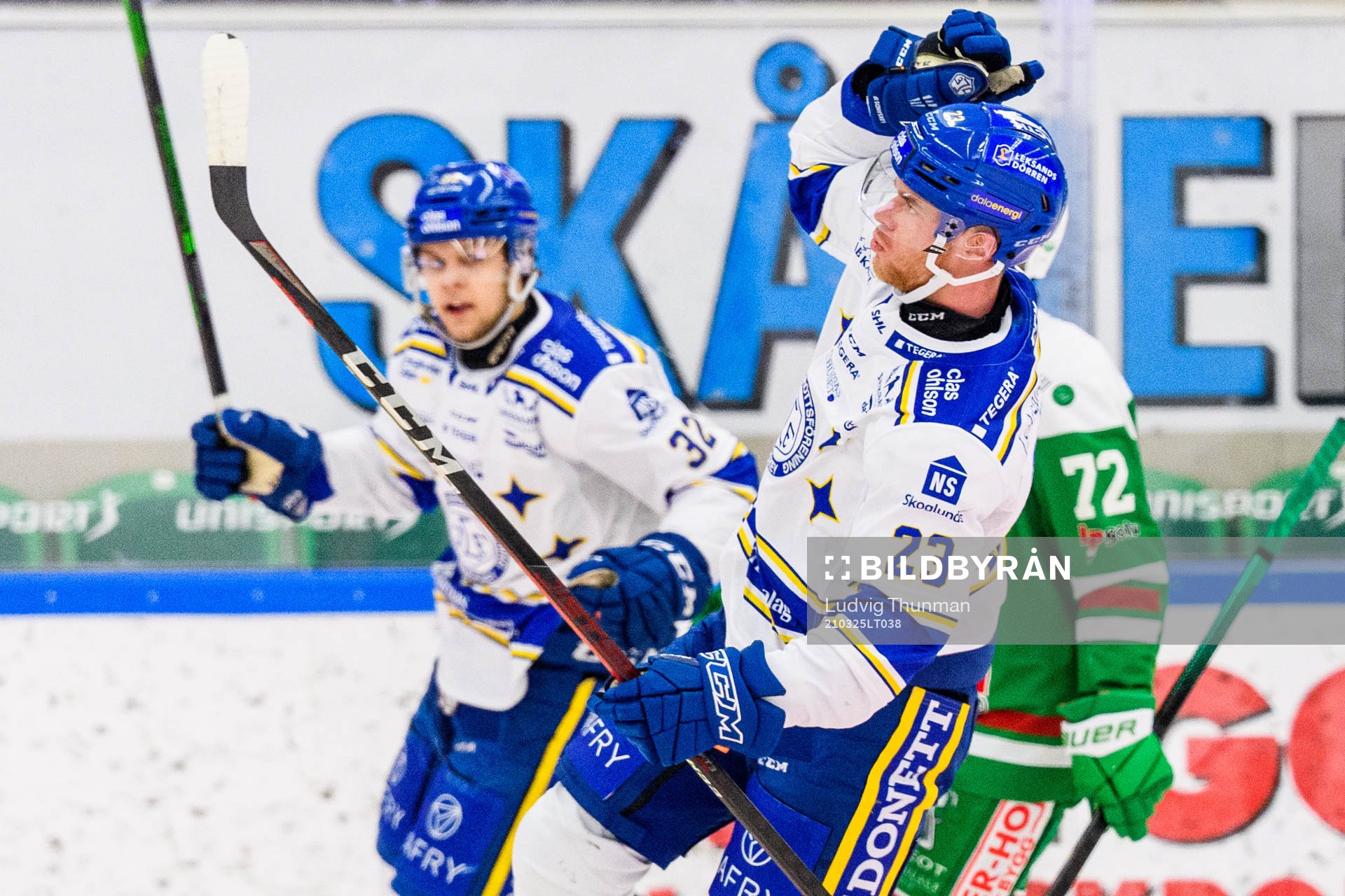 Leksands Mirco Muller jublar