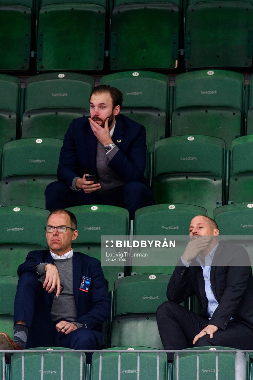 Rögles assisterande sportchef Christoffer Malm,