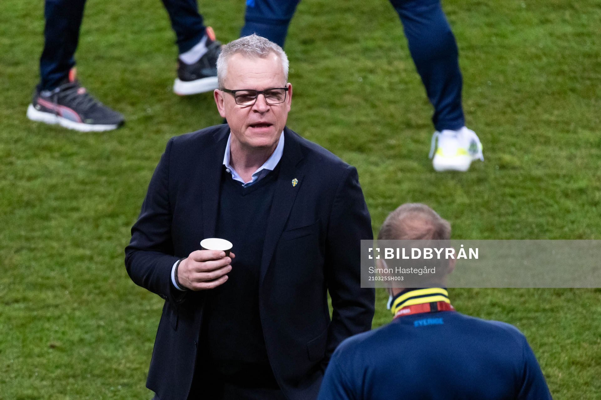 Janne Andersson, head coach of Sweden