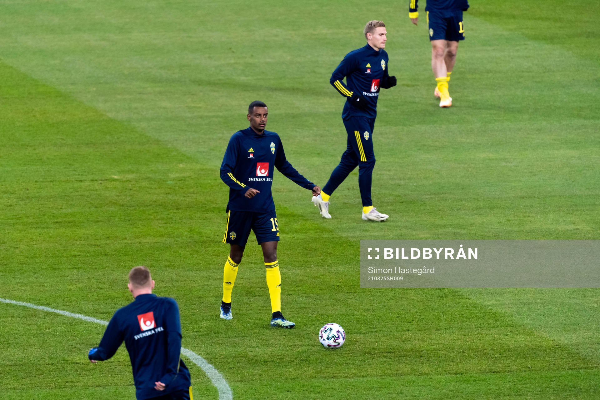 Alexander Isak of Sweden