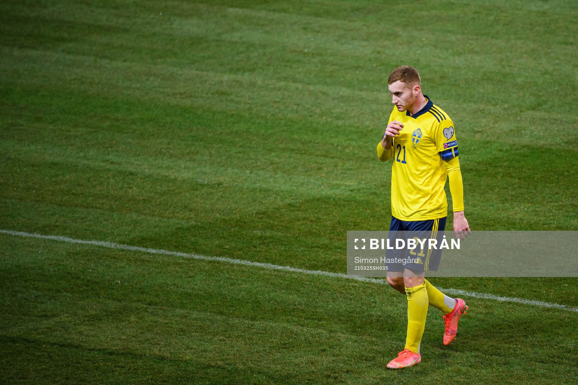 Dejan Kulusevski of Sweden