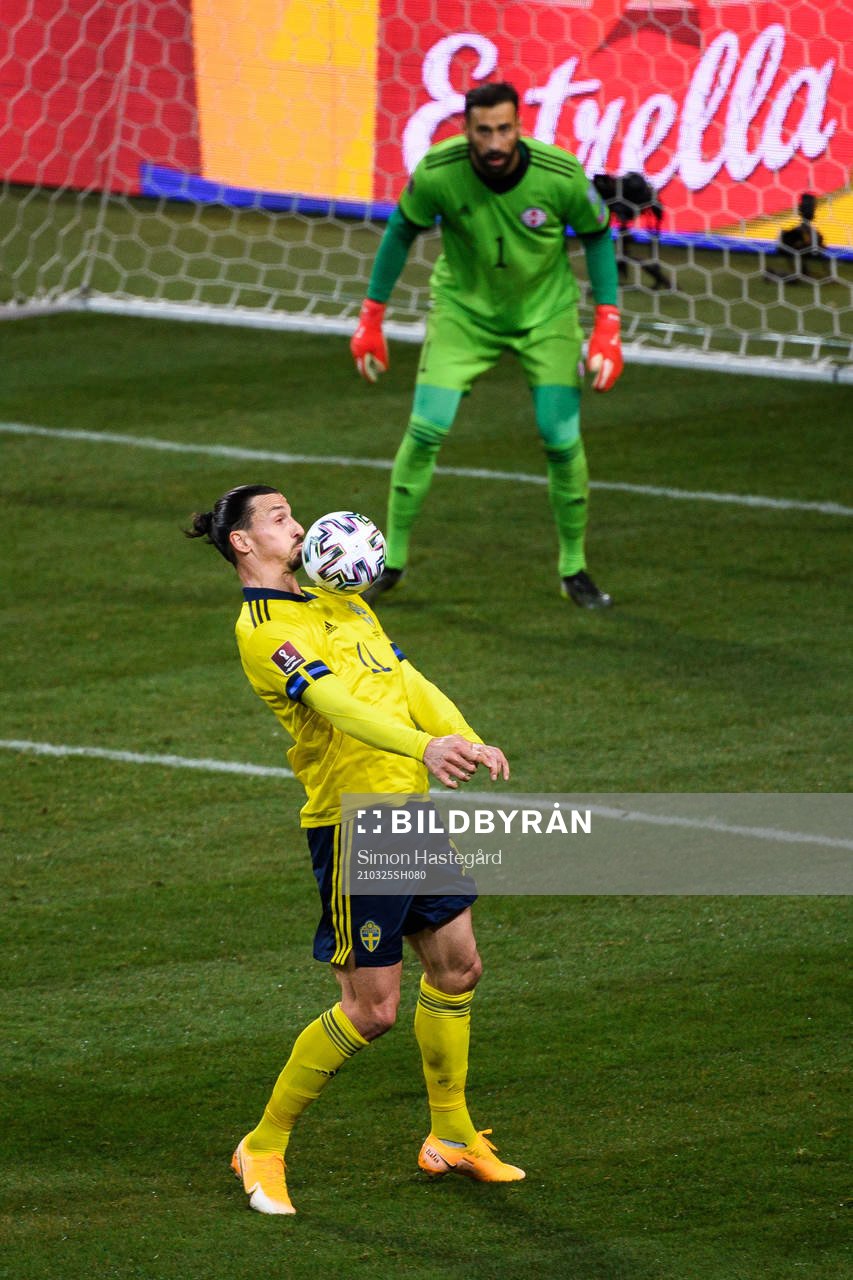 Zlatan Ibrahimovic of Sweden