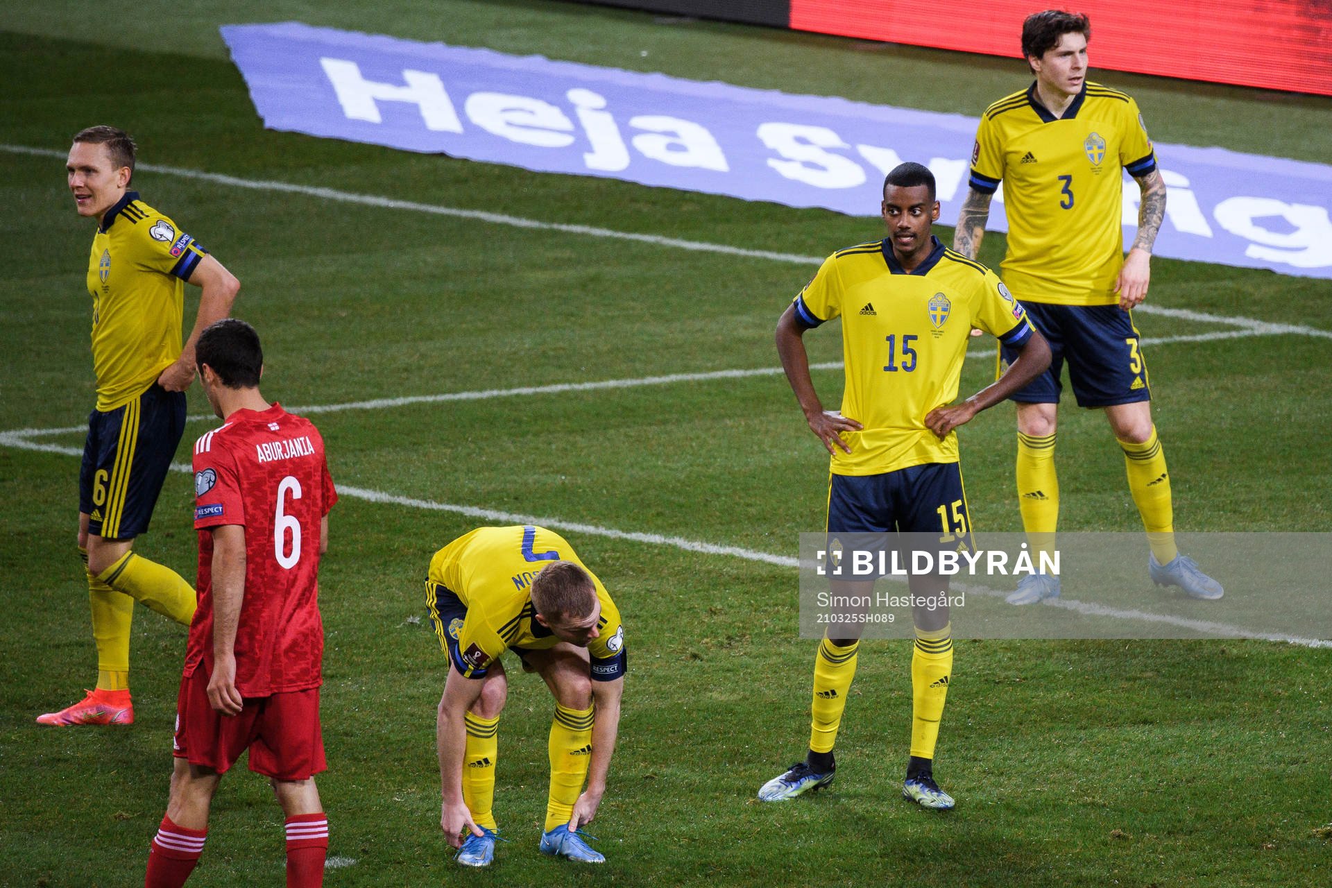 Ludwig Augustinsson , Sebastian Larsson , Alexander Isak