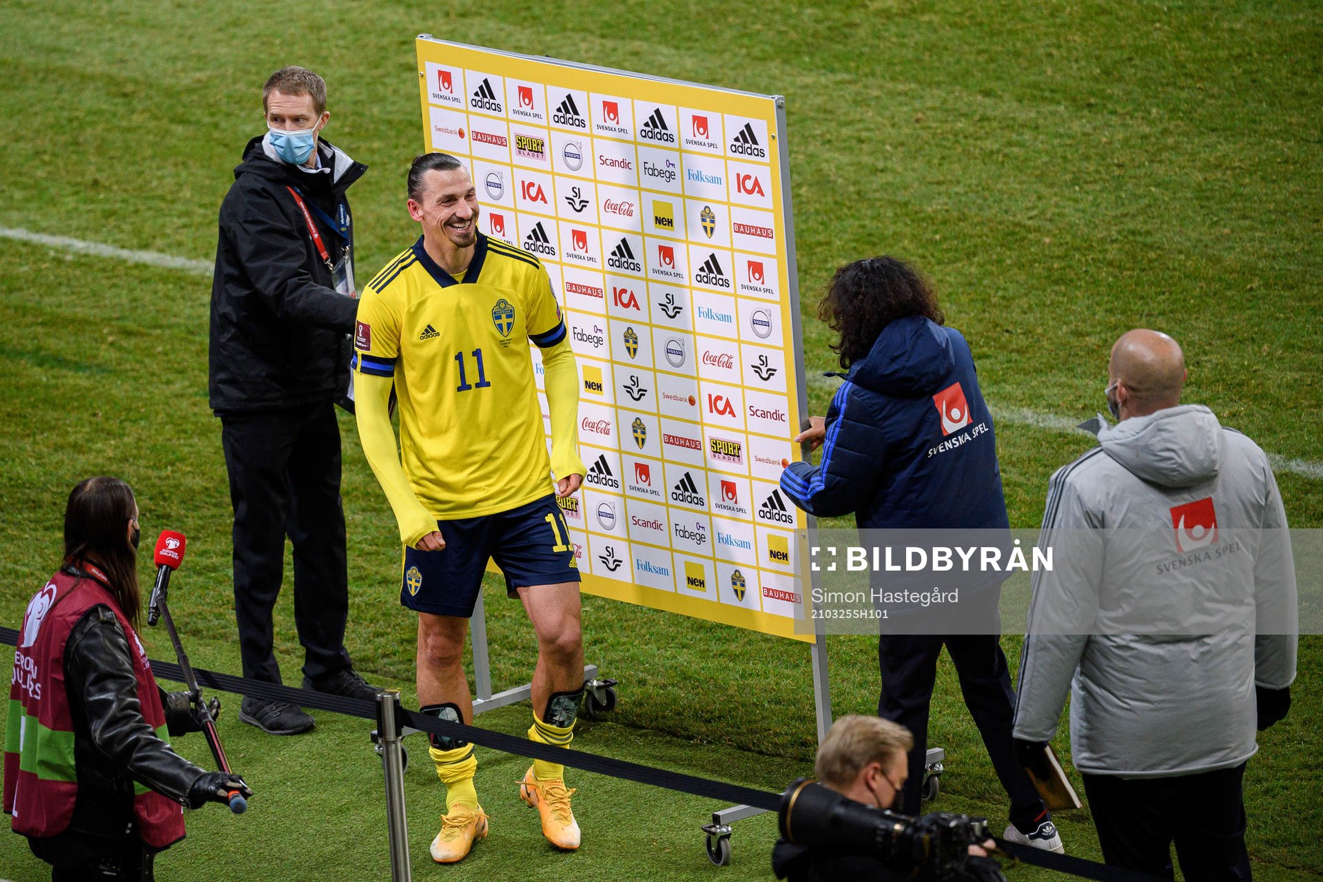Zlatan Ibrahimovic of Sweden