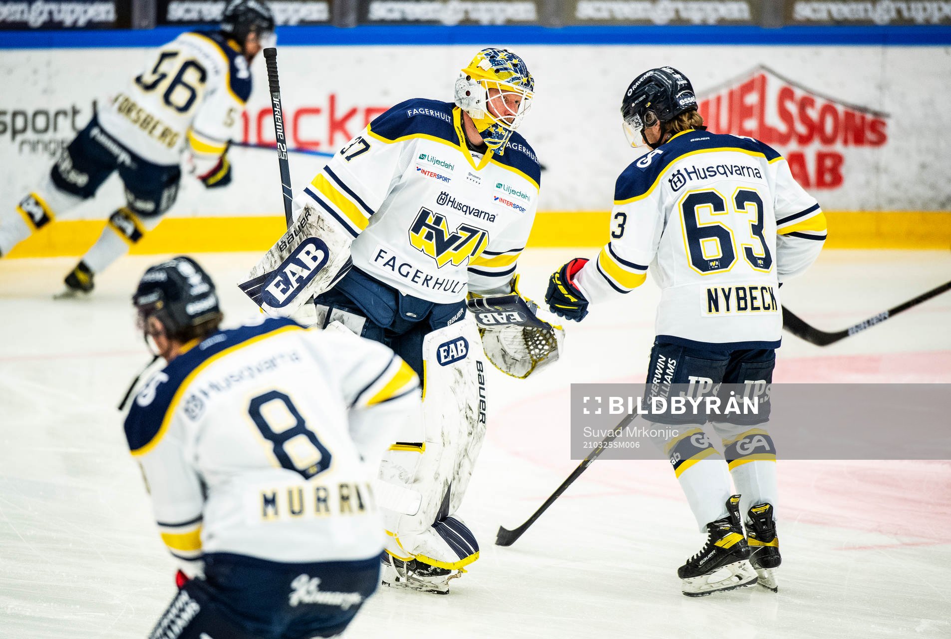 s målvakt Jonas Gunnarsson och Zion Nybeck
