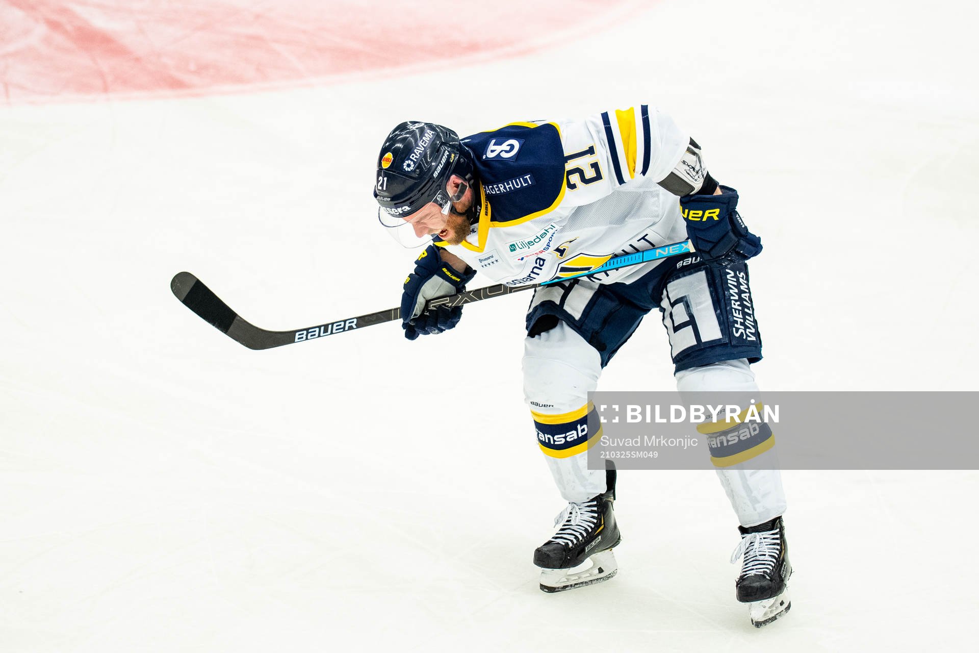 s Christian Sandberg har ont