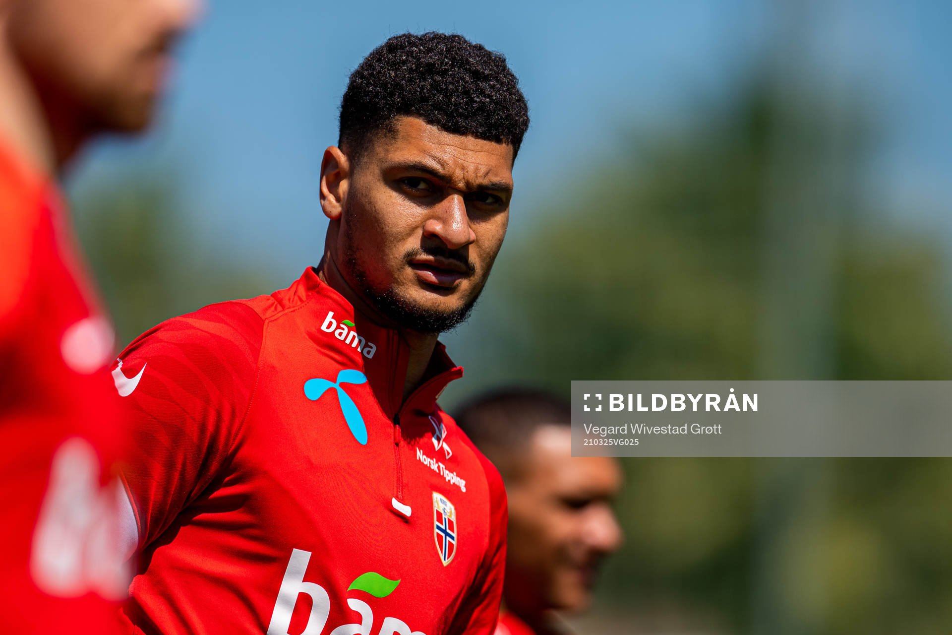 Bjørn Maars Johnsen of the Norwegian national football team