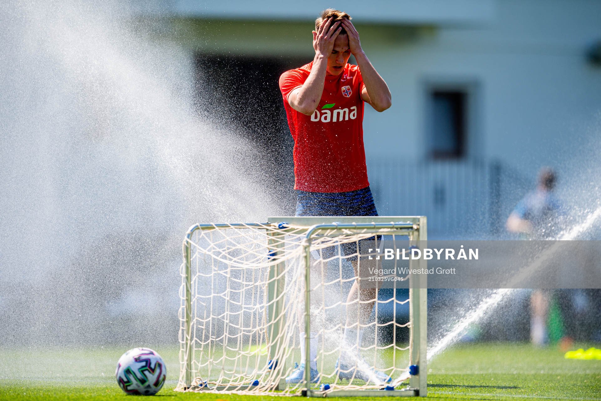 Leo Østigård of the Norwegian national football team