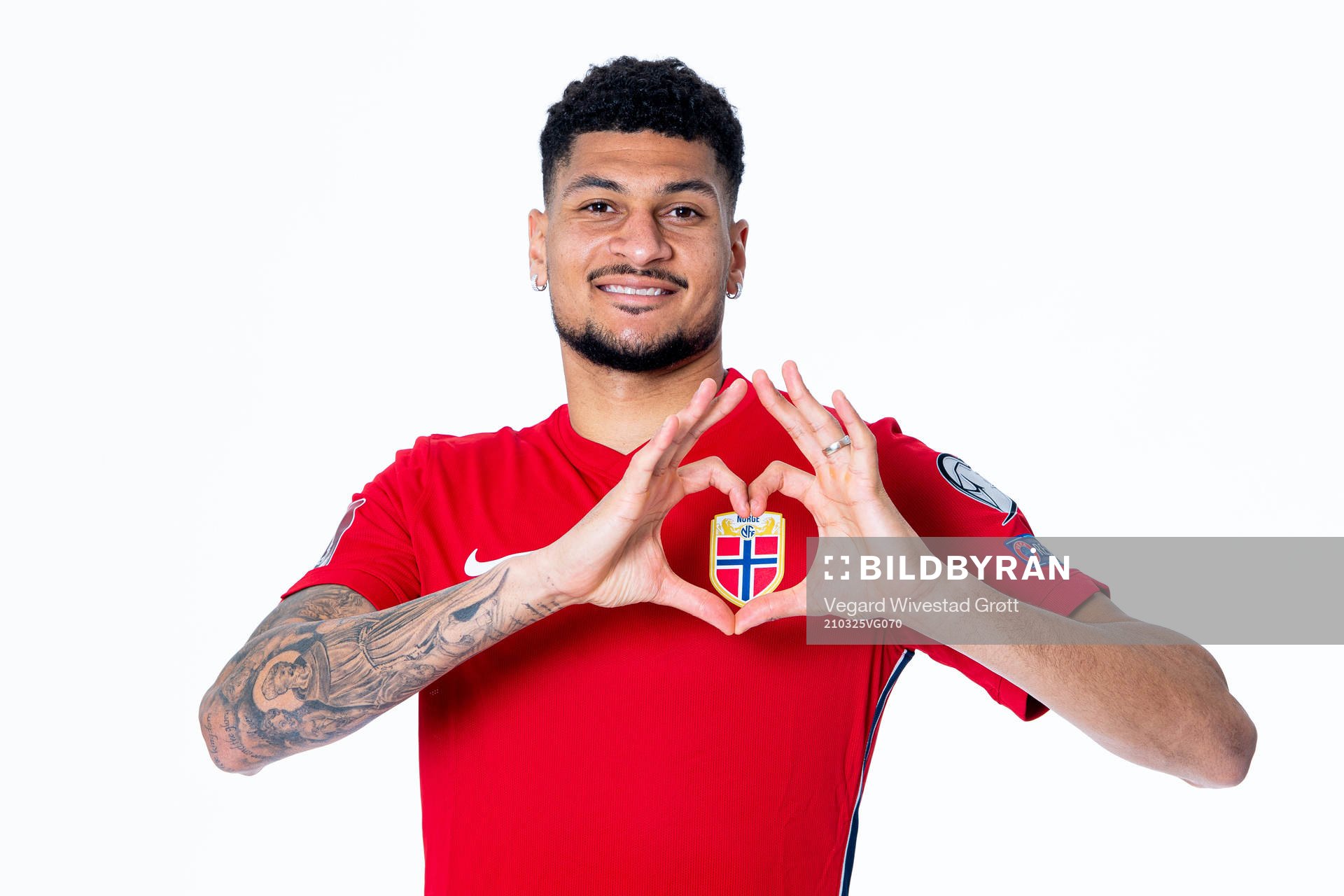 Bjørn Maars Johnsen of the Norwegian national football