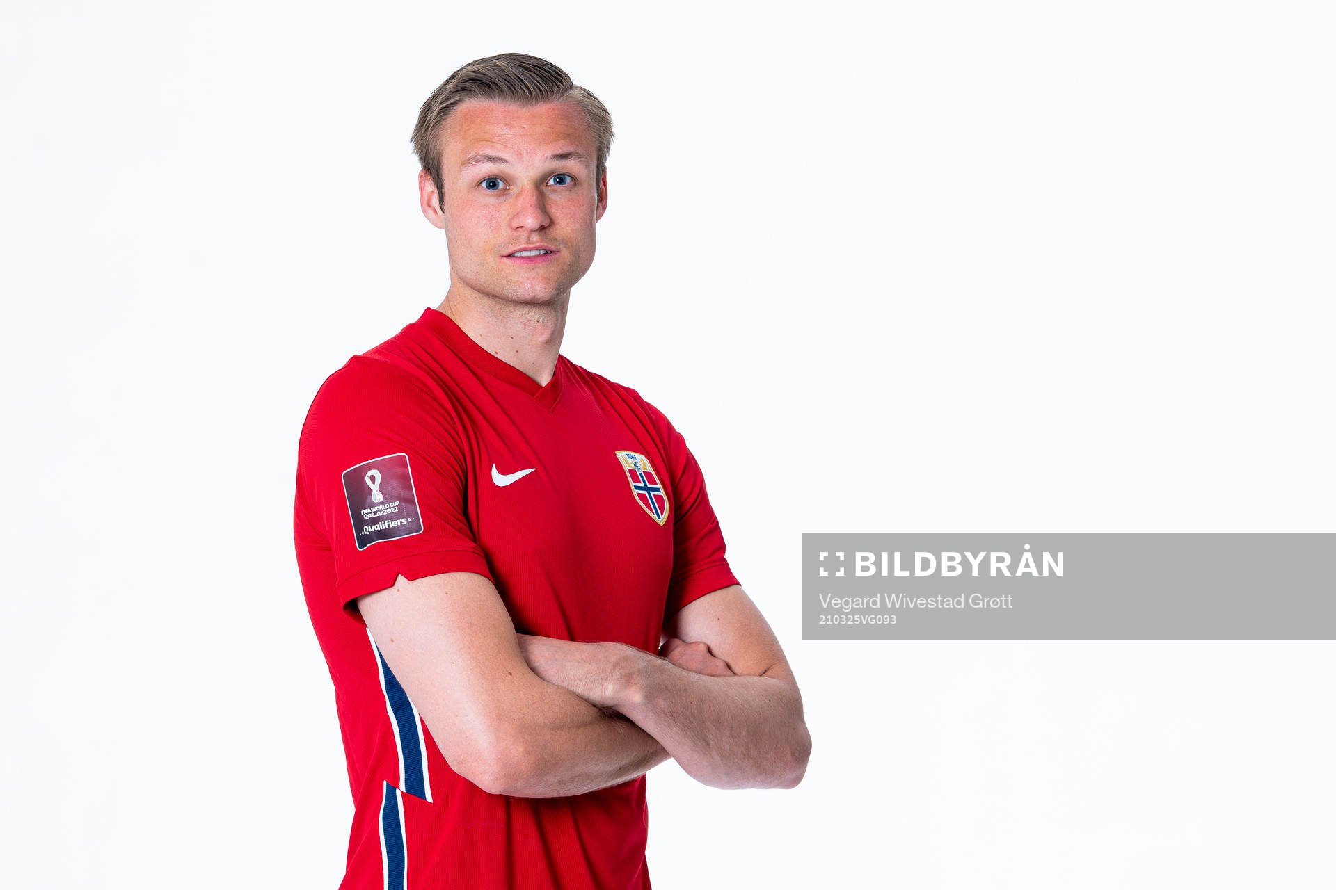 Stian Gregersen of the Norwegian national football team