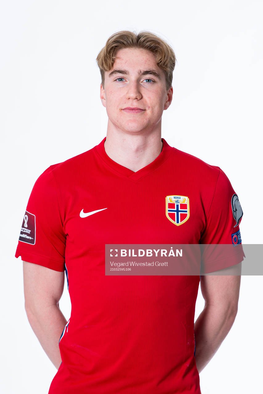 Kristian Thorstvedt of the Norwegian national football team