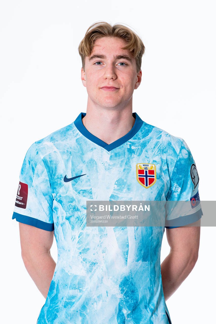 Kristian Thorstvedt of the Norwegian national football team