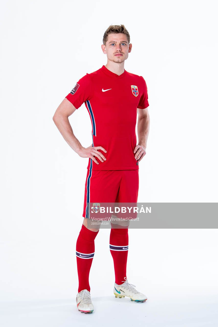 Julian Ryerson of the Norwegian national football team