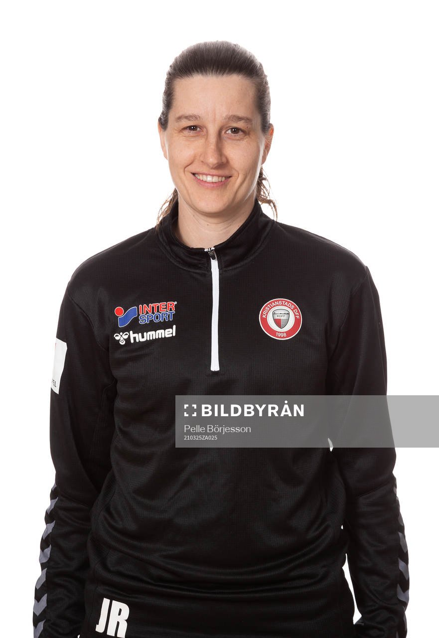 Kristianstads Ass tränare Johanna Rasmussen