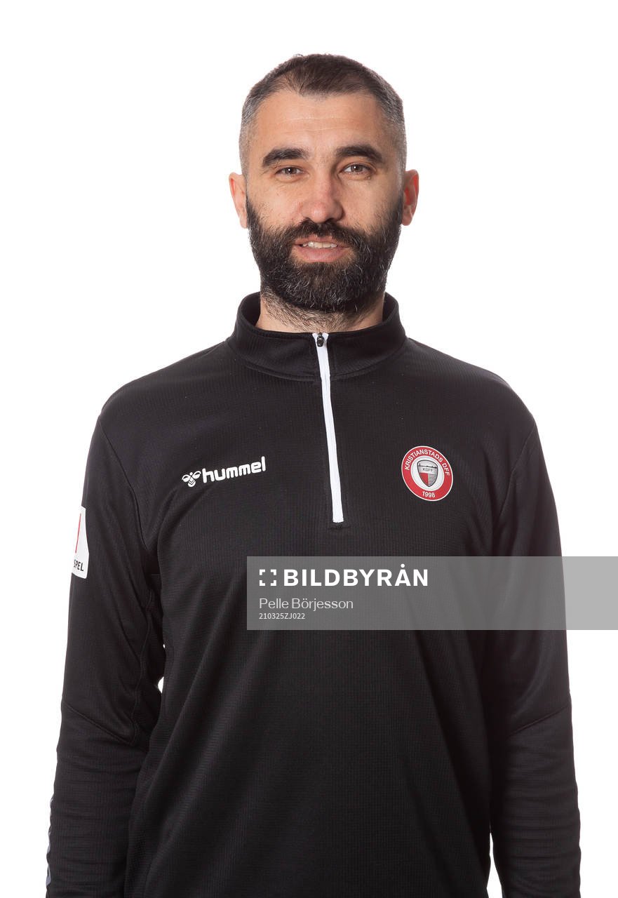 Kristianstads Mv tränare Bojan Jovic