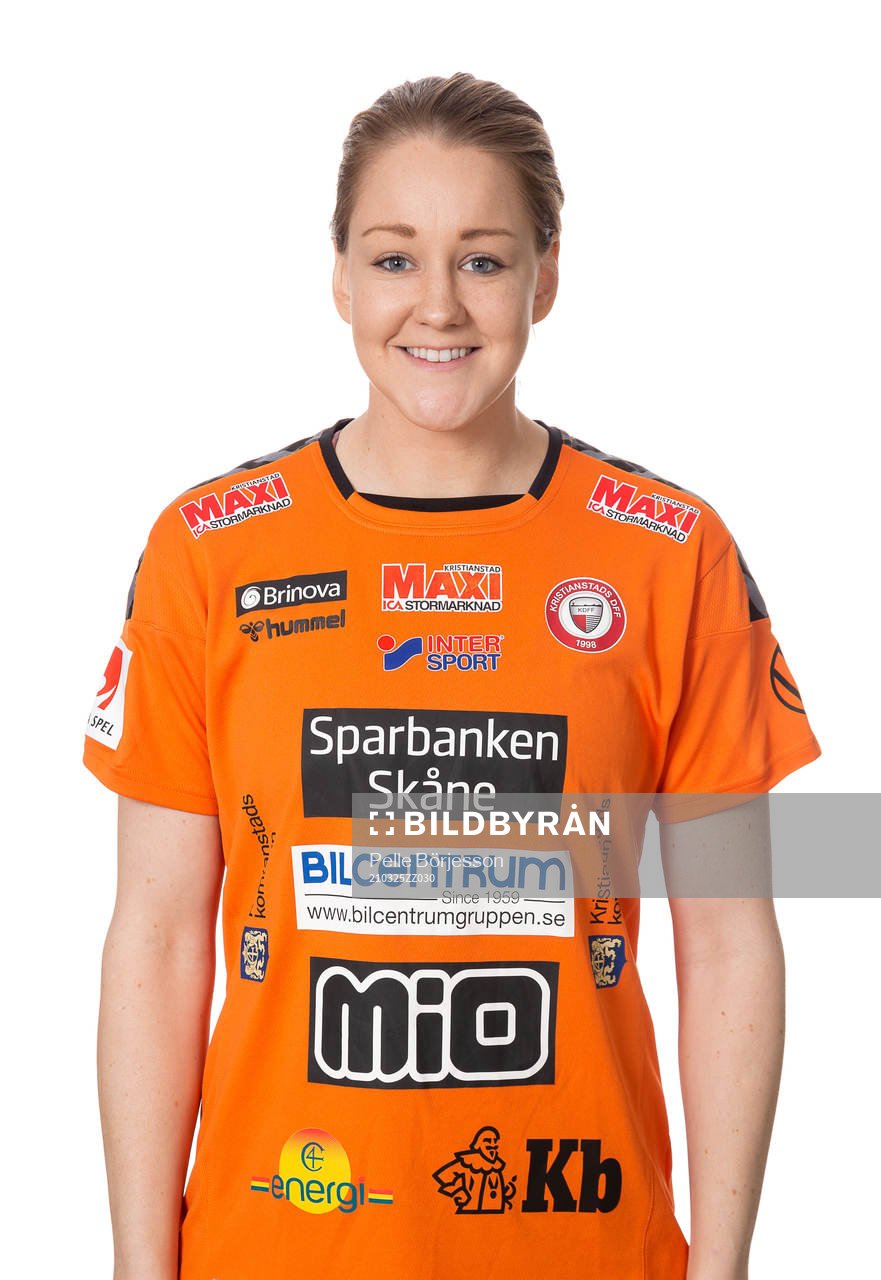 Kristianstads Mia Carlsson poserar för ett porträtt den 25 mars 2021 i Kristianstad.