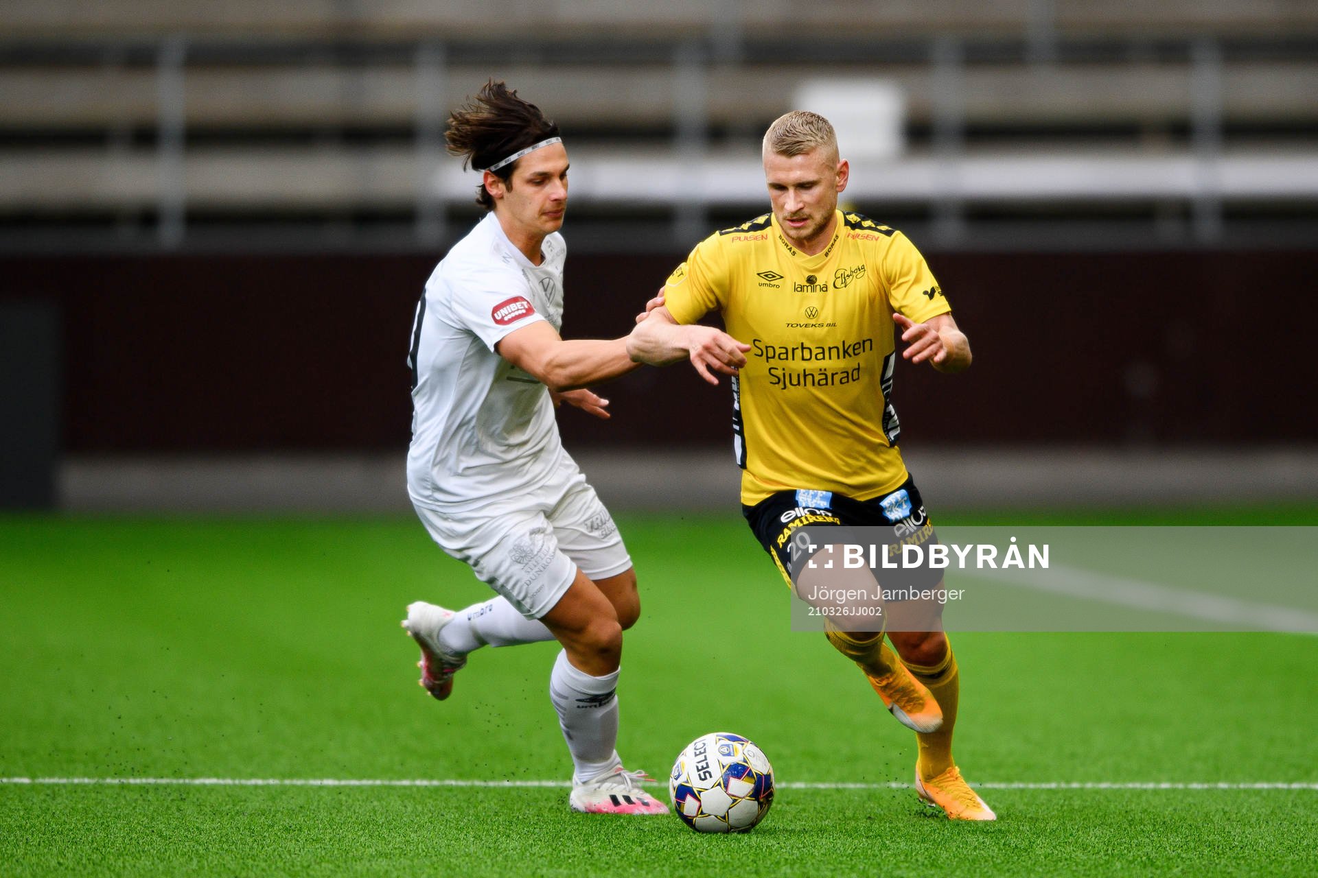 Elfsborgs Simon Strand och Örgrytes Kevin Ackermann