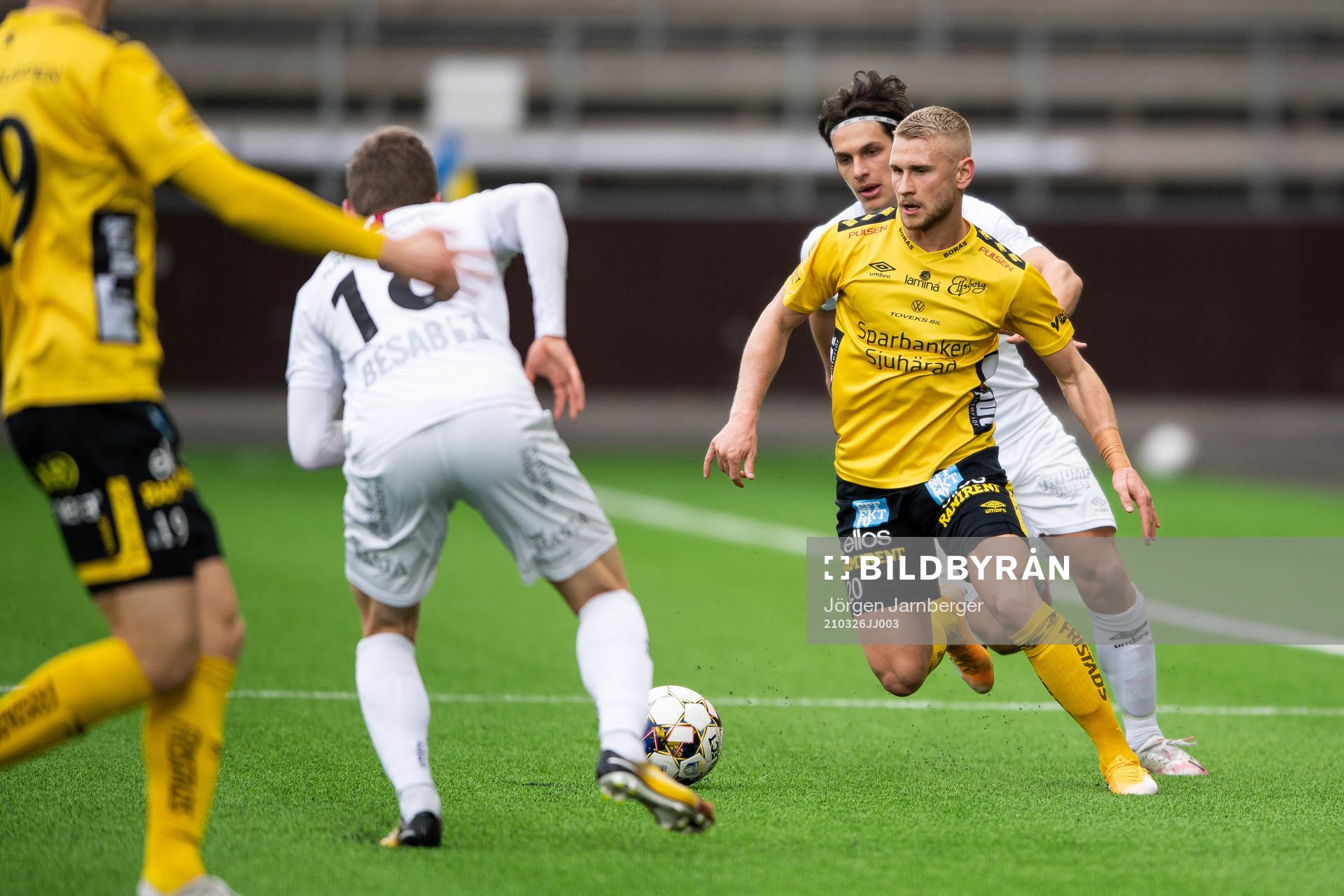 Elfsborgs Simon Strand och Örgrytes Kevin Ackermann