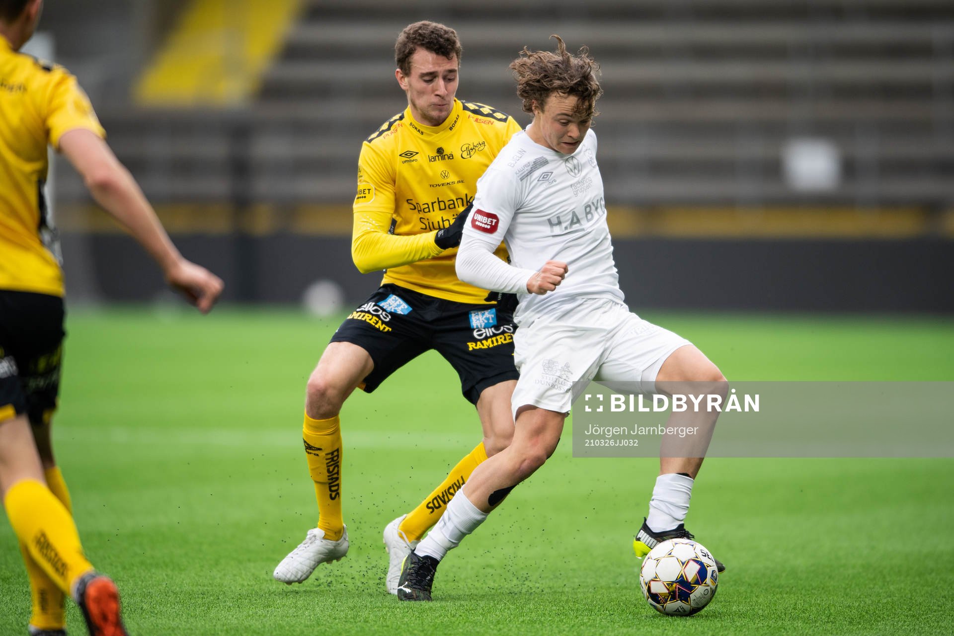 Örgrytes Herman Sjögrell och Elfsborgs Christopher McVey