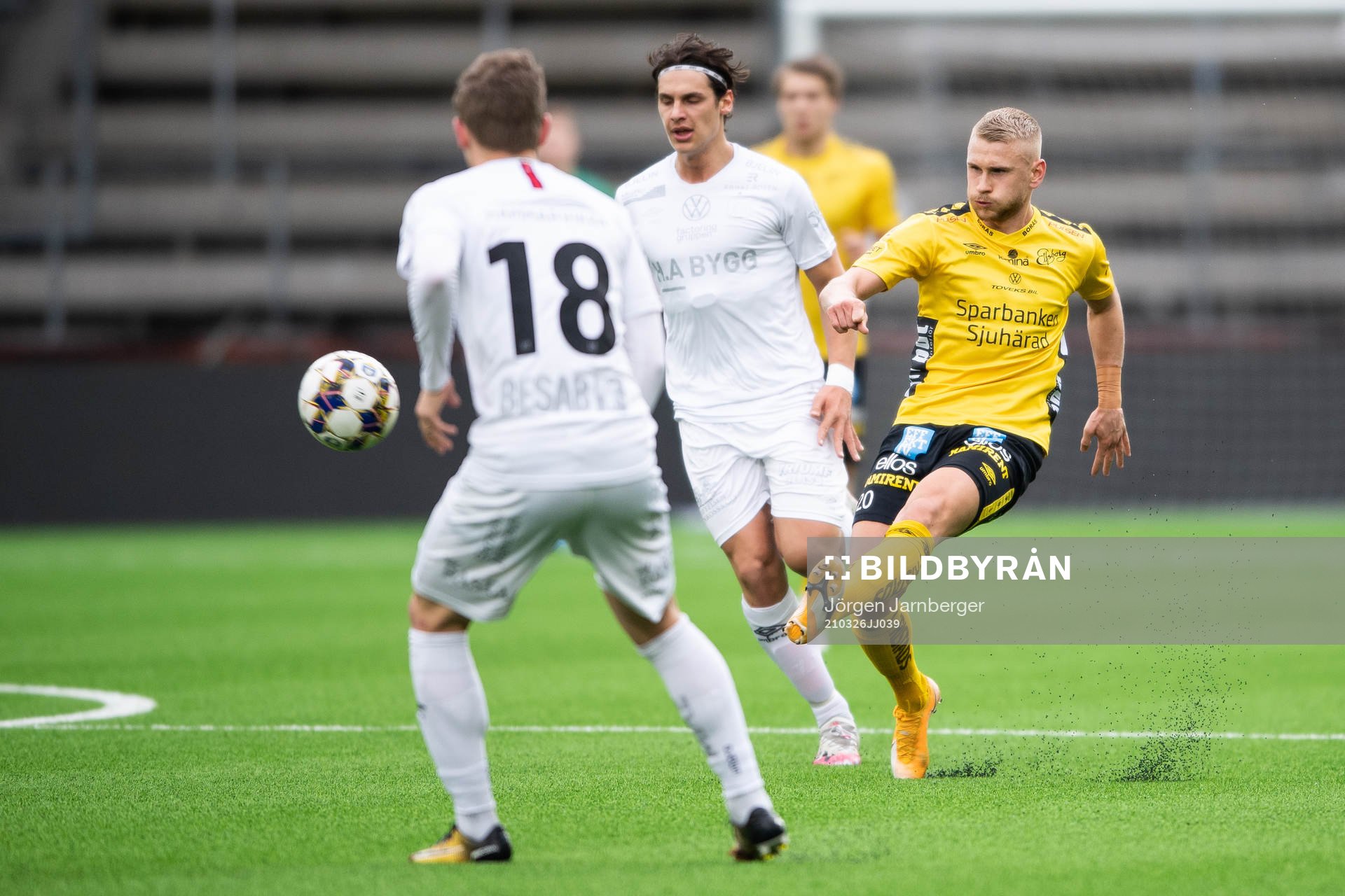Elfsborgs Simon Strand och Örgrytes Ajdin Zeljkovic