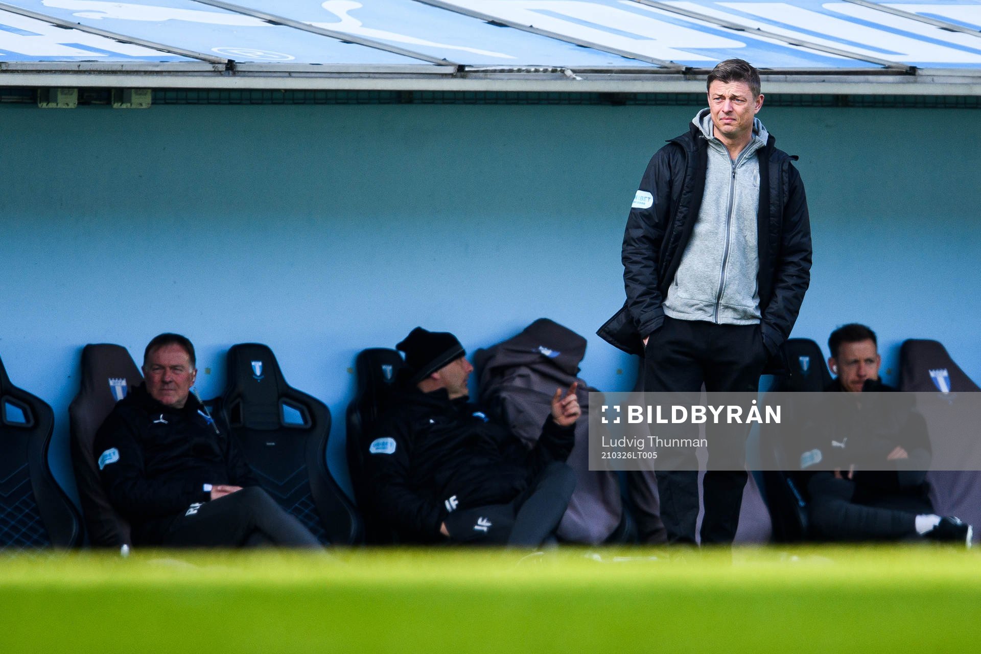 Malmö FFs huvudtränare Jon Dahl Tomasson