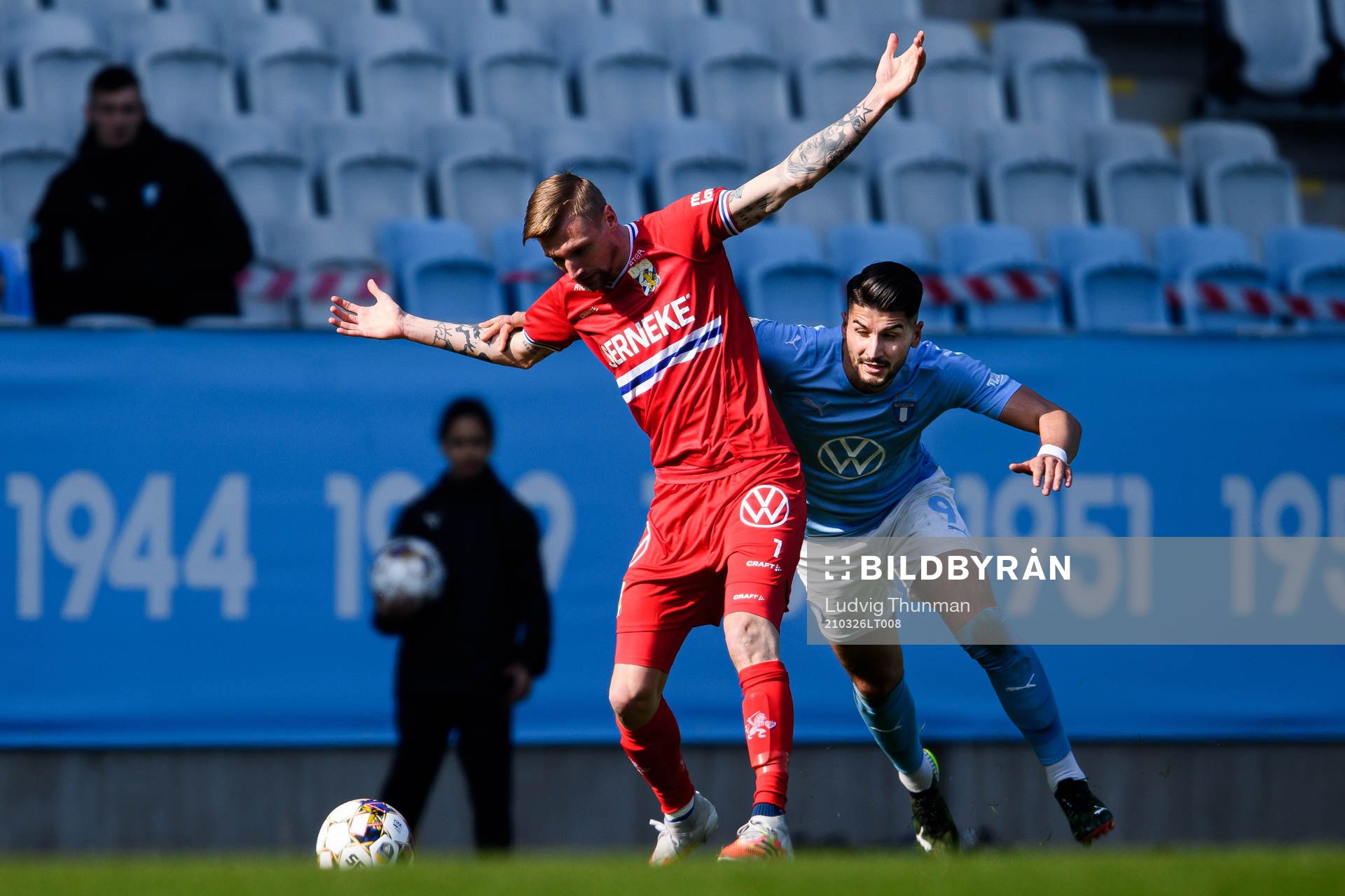 IFK Göteborgs Sebastian Eriksson och Malmö FFs Antonio
