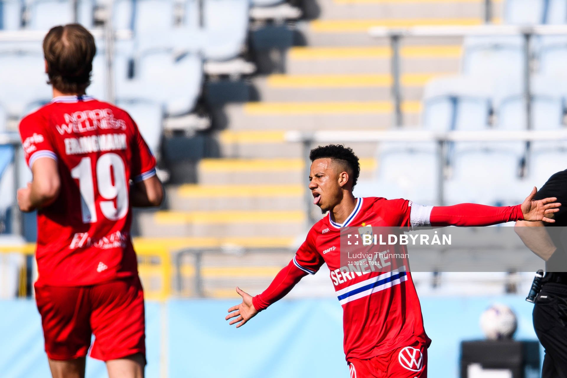 IFK Göteborgs Tobias Sana jublar