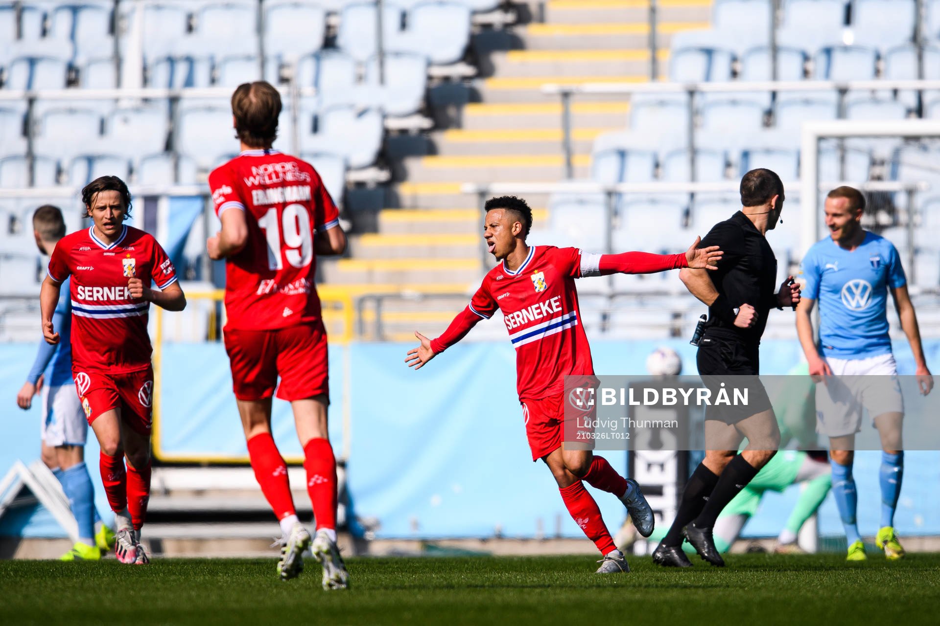 IFK Göteborgs Tobias Sana jublar