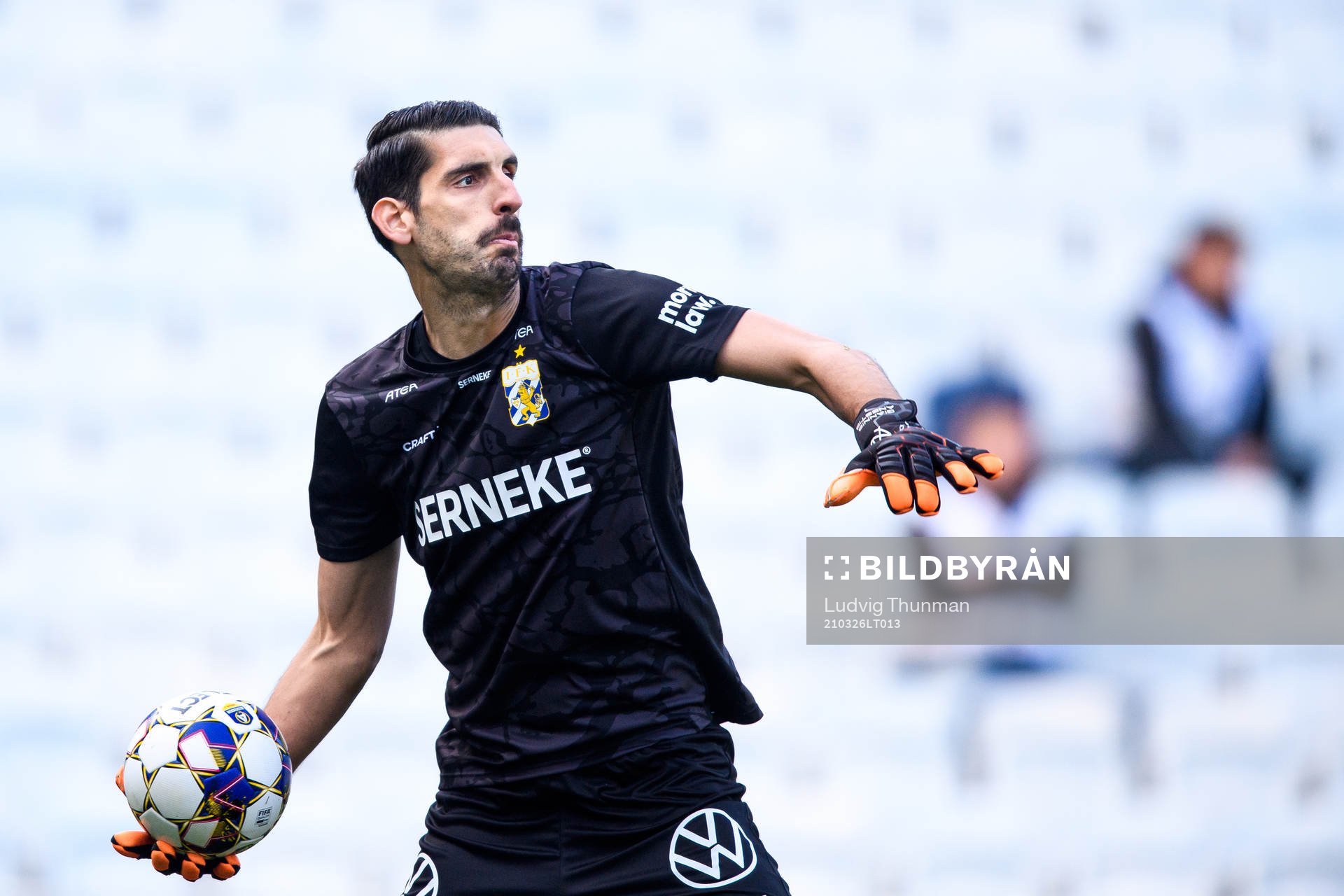 IFK Göteborgs målvakt Giannis Anestis