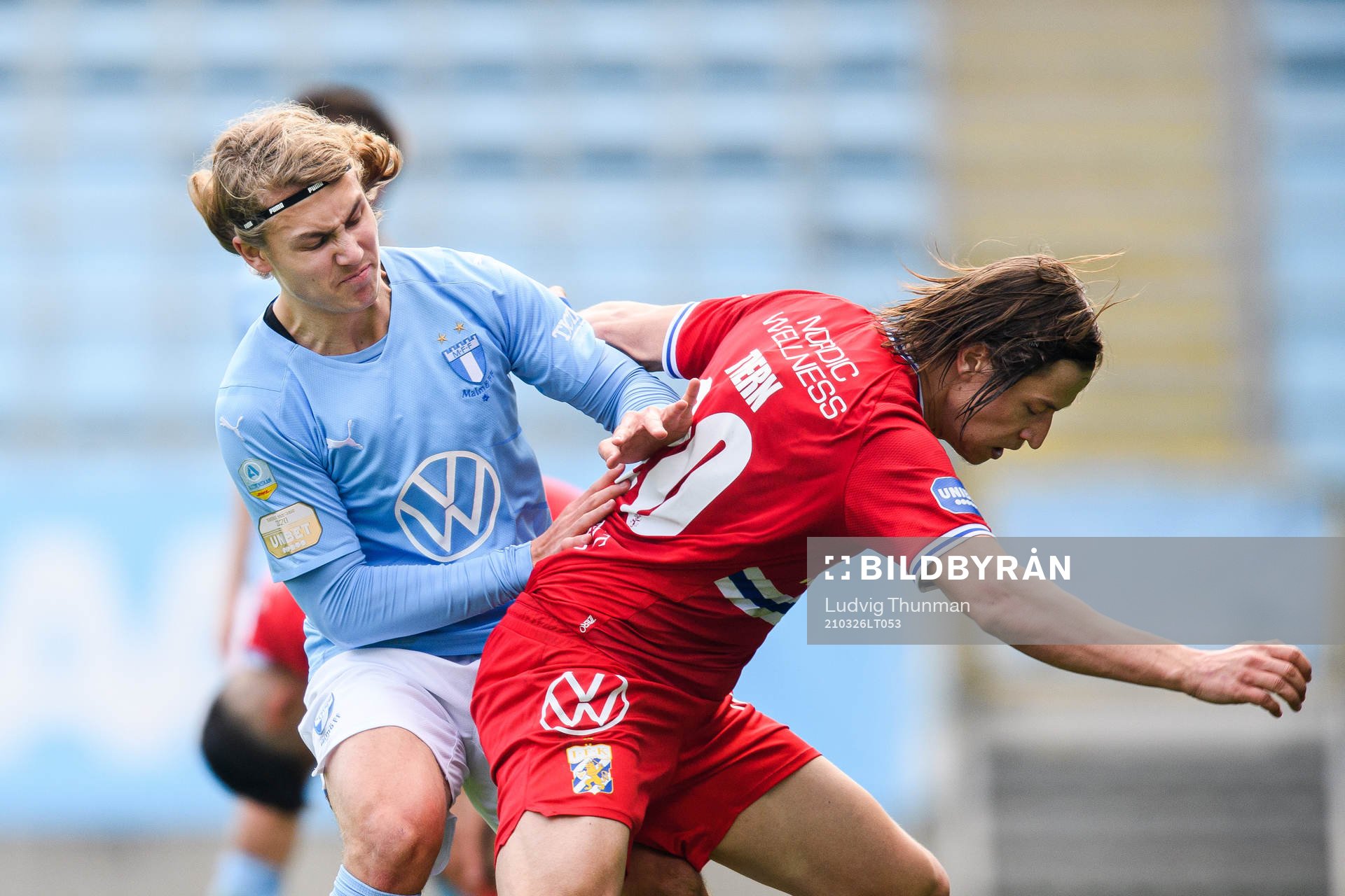 Malmö FFs Sebastian Nanasi och IFK Göteborgs Simon Thern