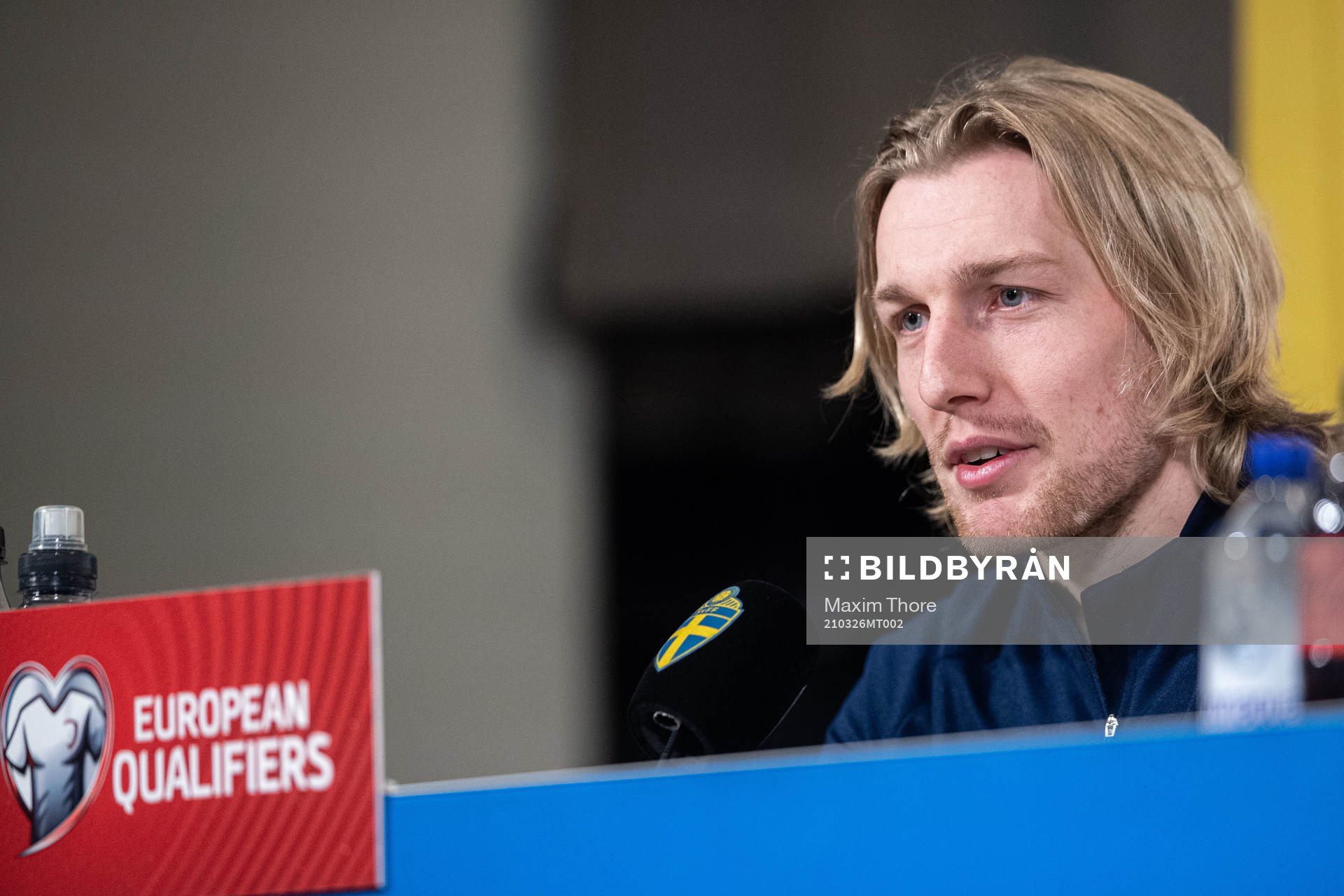Emil Forsberg of the Swedish national football team