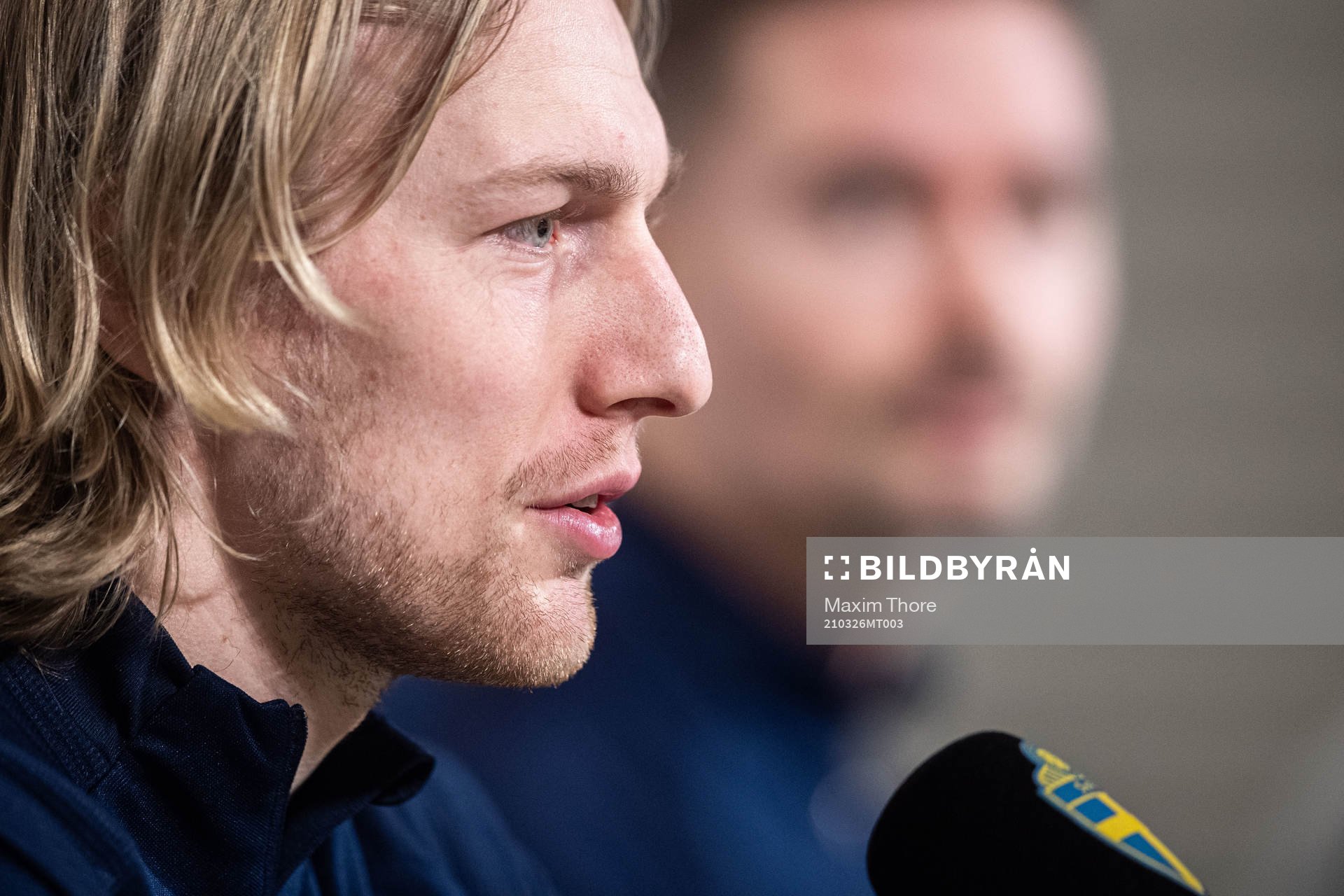 Emil Forsberg of the Swedish national football team