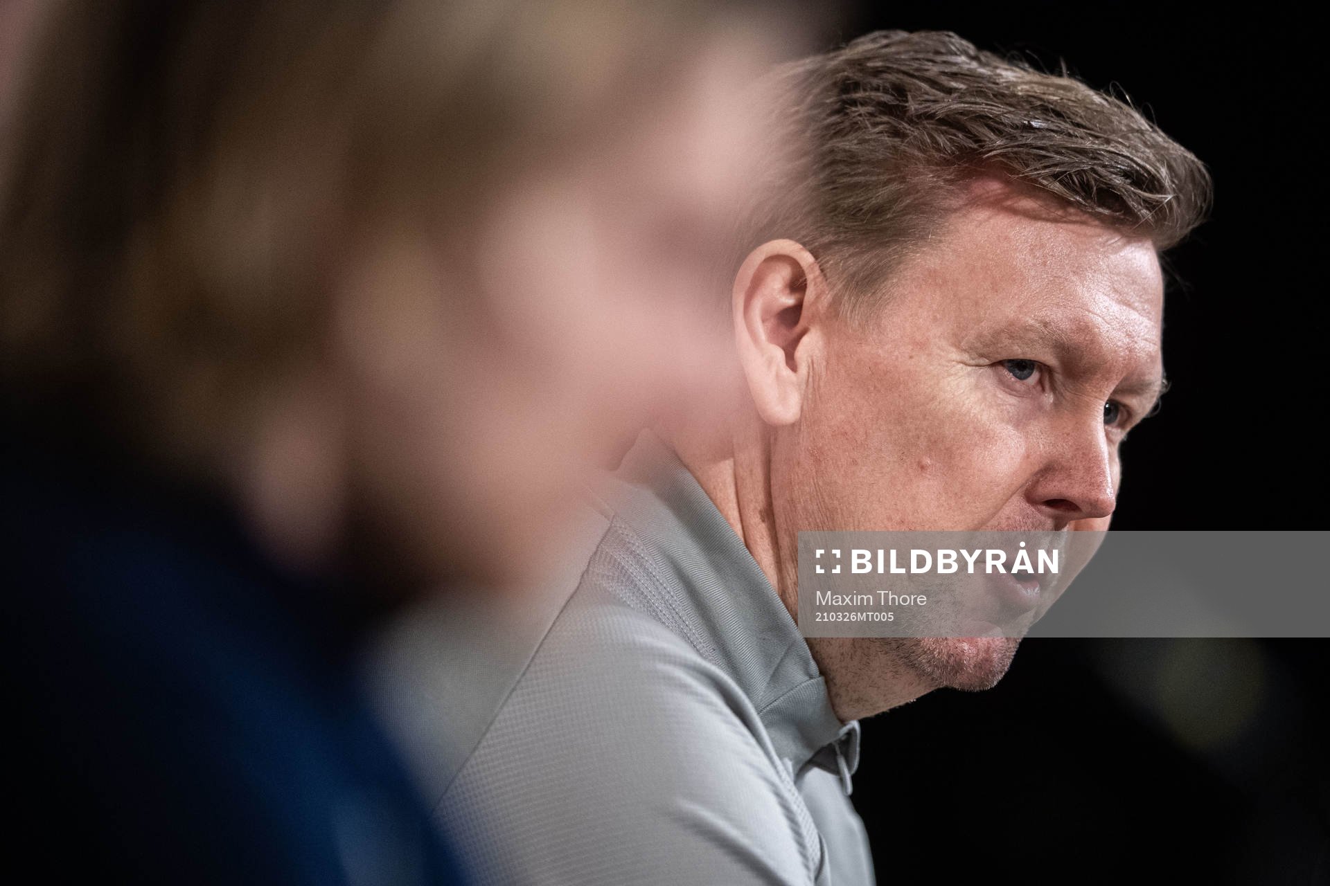 Assistant coach Peter Wettergren of the Swedish national