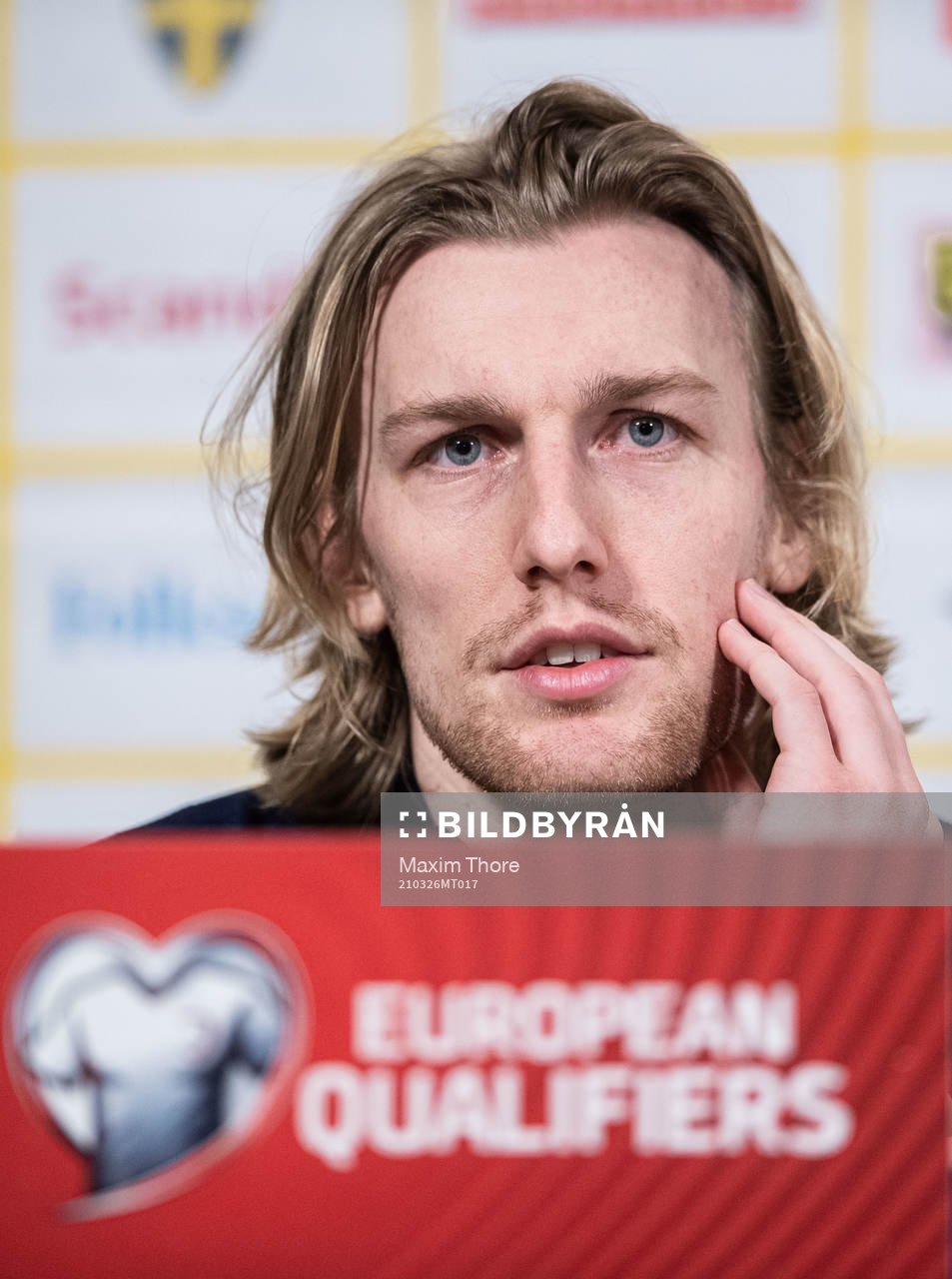 Emil Forsberg of the Swedish national football team