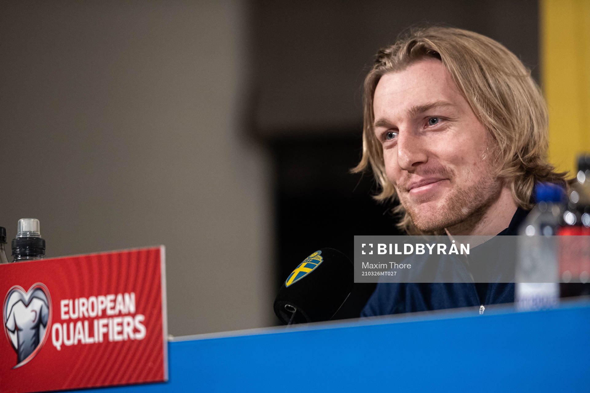 Emil Forsberg of the Swedish national football team