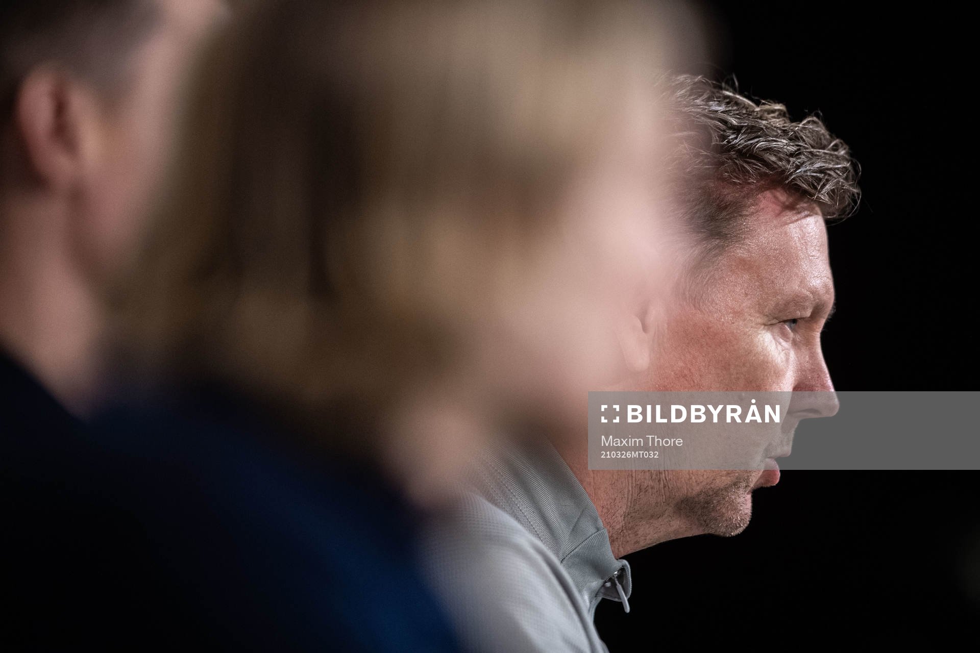 Assistant coach Peter Wettergren of the Swedish national